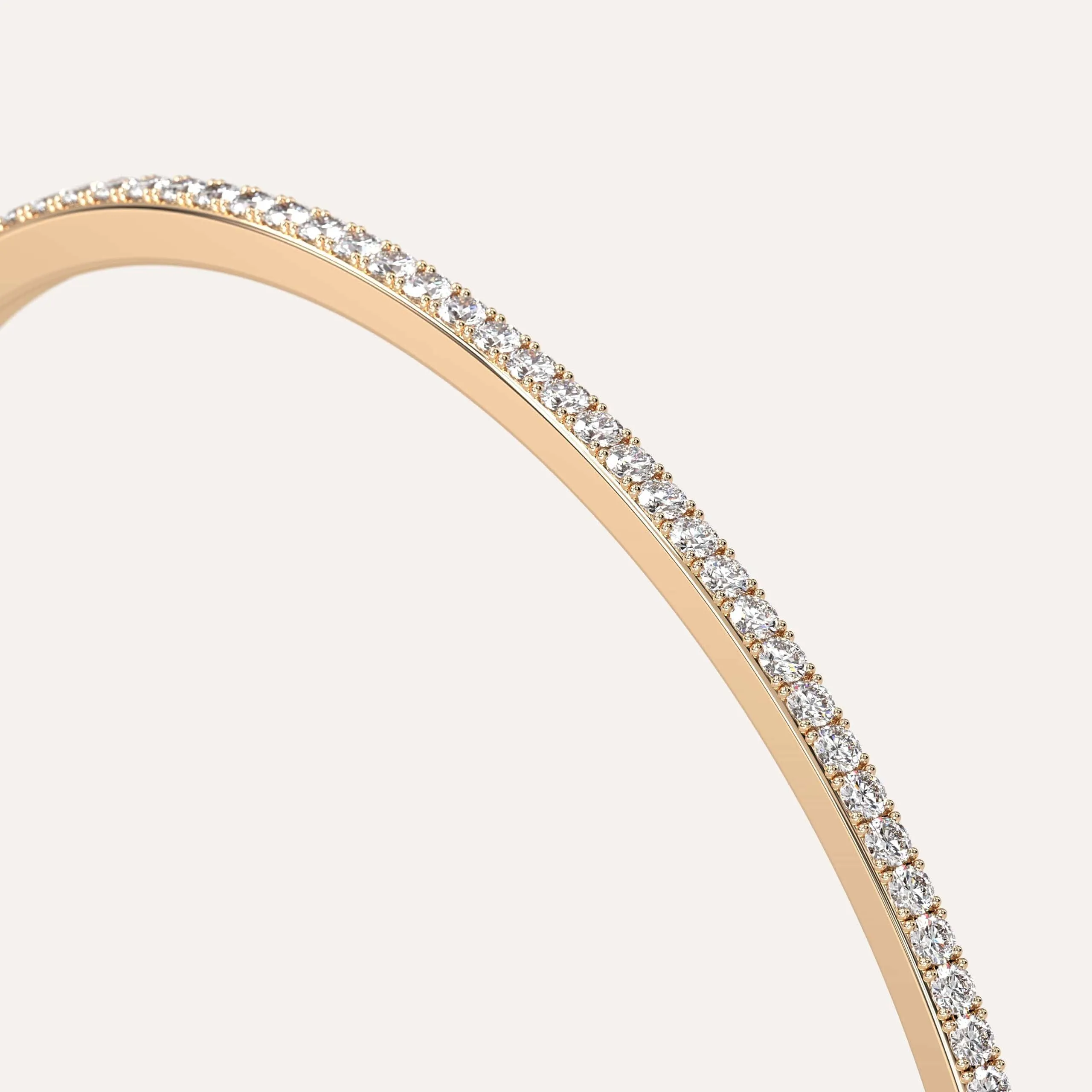 1 carat Pave, Bangle Diamond Bracelet