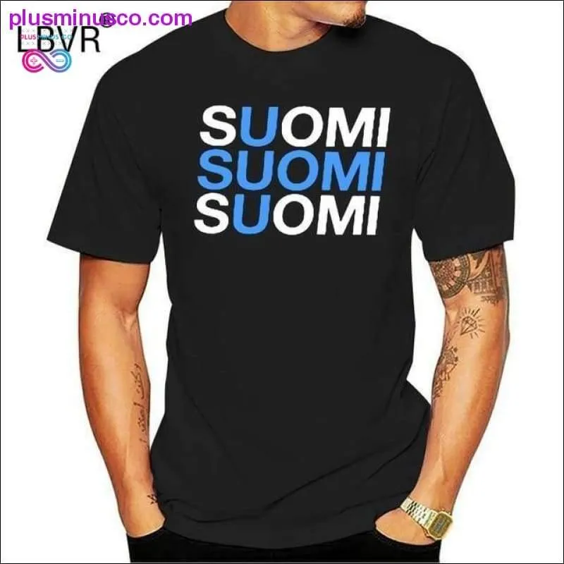 100% Cotton O-neck Custom Printed Men T shirt FINLAND Women