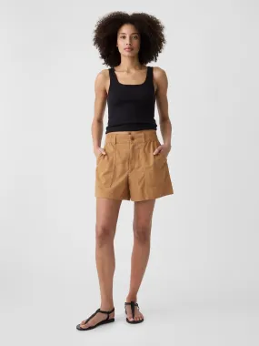 4" High Rise Easy Utility Shorts