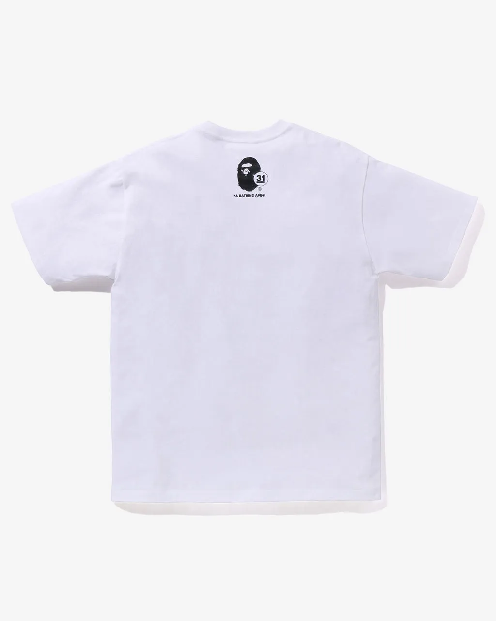 A Bathing Ape 31st Anniversary Ape Head Tee White x Pink