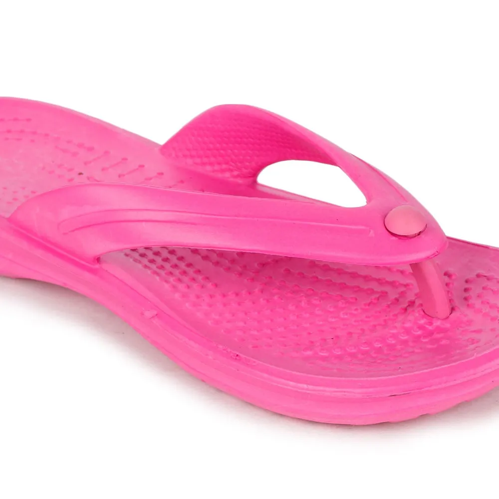 A-HA Casual Pink Flip Flops For Women VIRTUE-20 By Liberty