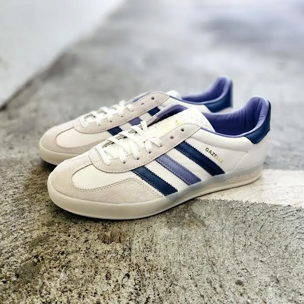 ADIDAS GAZELLE INDOOR WHITE PRELOV BLUE