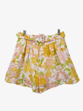 Amelius Summer Bloom Tailored Shorts Size 14