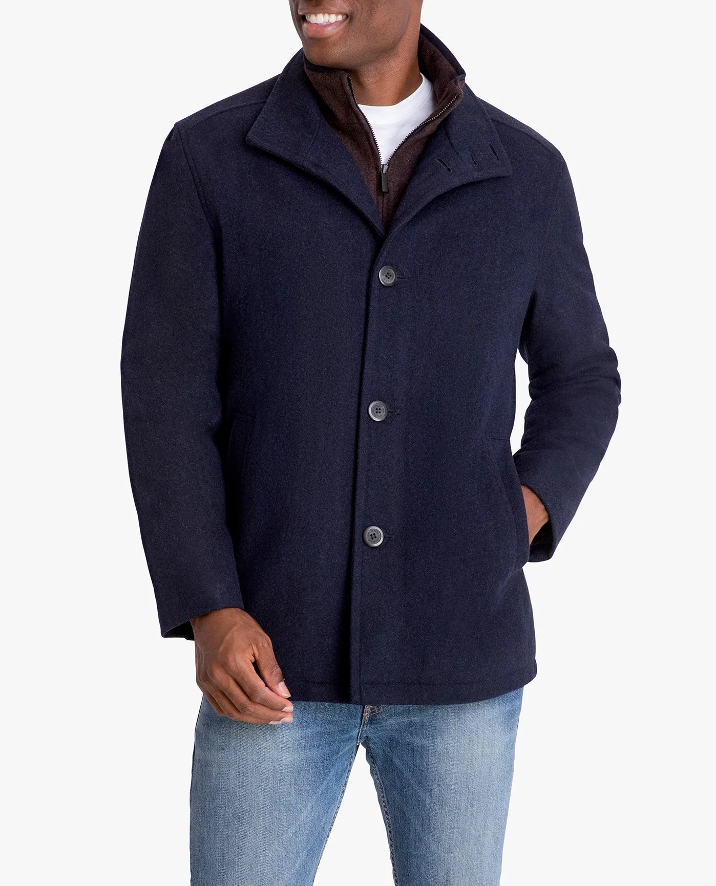 AMHERST BUTTON FRONT WOOL JACKET