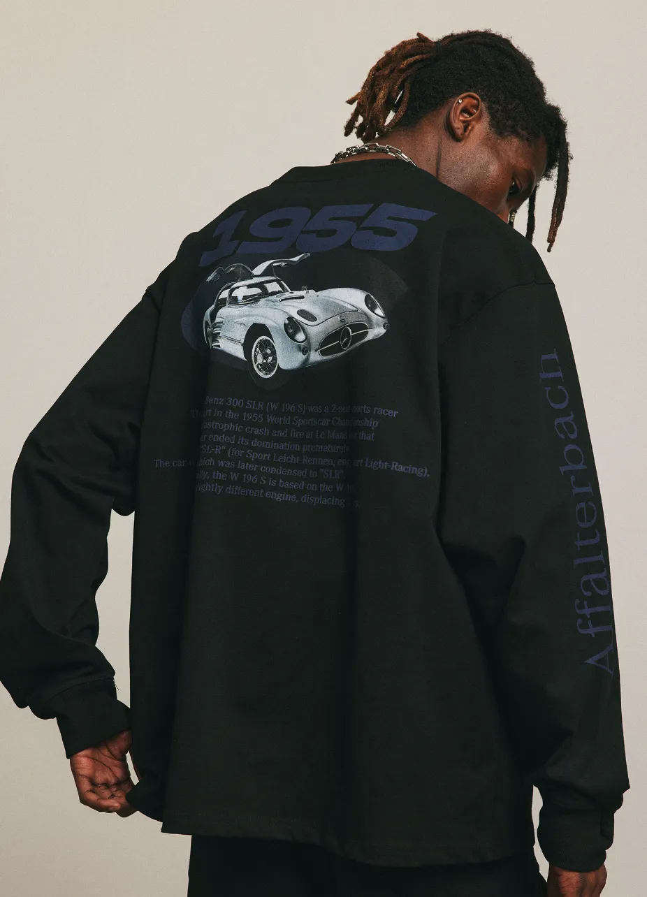 ANTIDOTE Retro Car Long Sleeved Tee