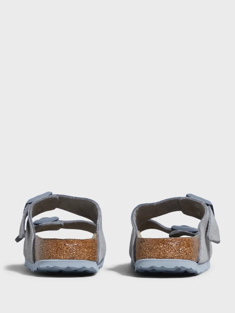 Arizona Narrow Sandals in Stone Coin