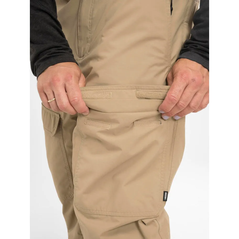 Armada Sumpter 2L Bib Pants for Men - Waterproof Snowboarding and Skiing Trousers - 2024 Edition