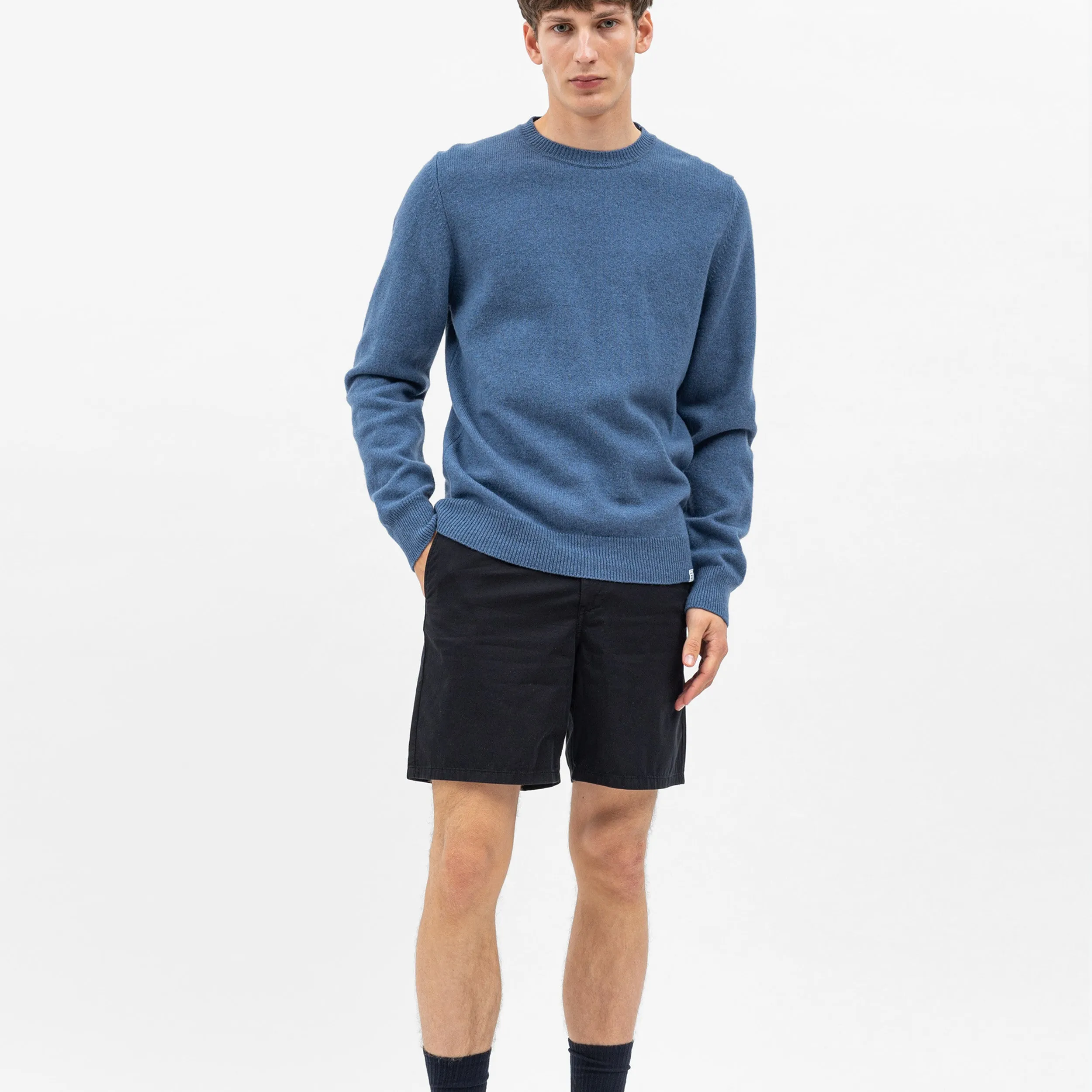 Aros Regular Light Shorts Dark Navy