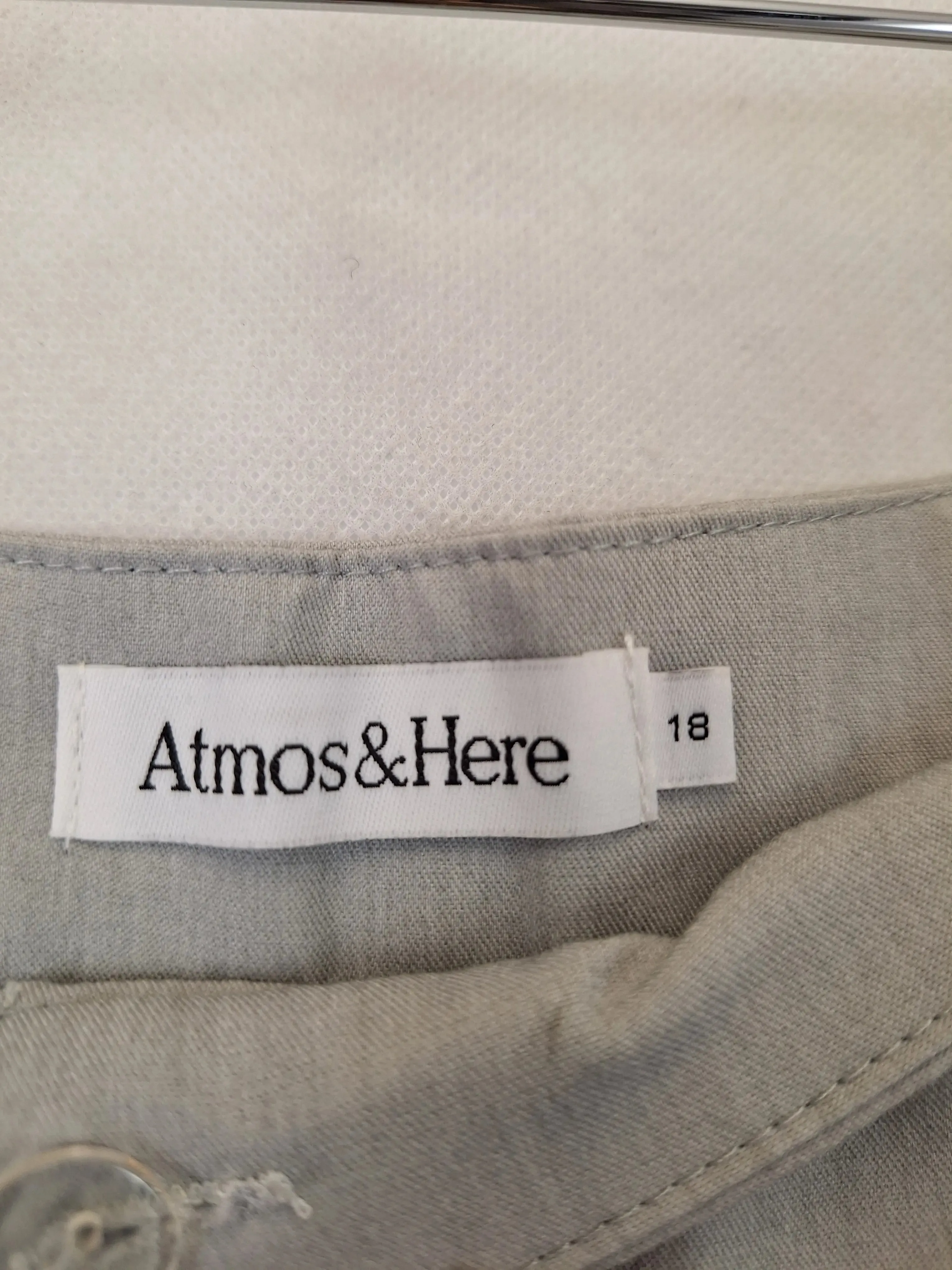 Atmos & Here Light Tapered Work Pants Size 18