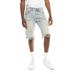 Basic Jean Shorts - Suffolk blue