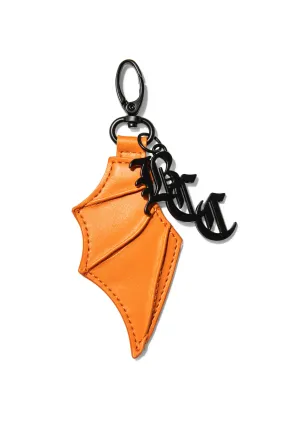 Bat Wing Keychain Orange