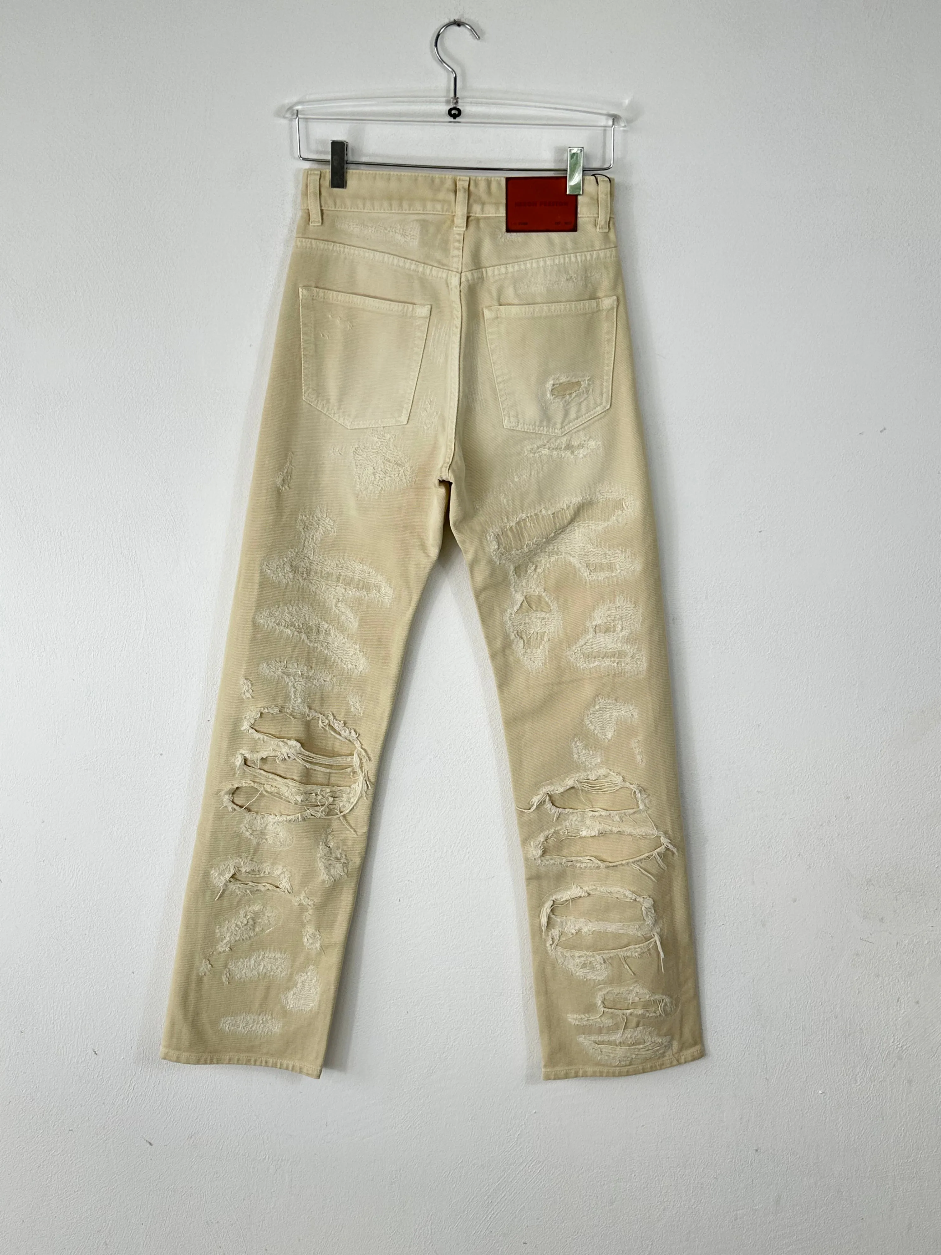 Beige Jeans