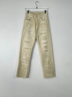 Beige Jeans