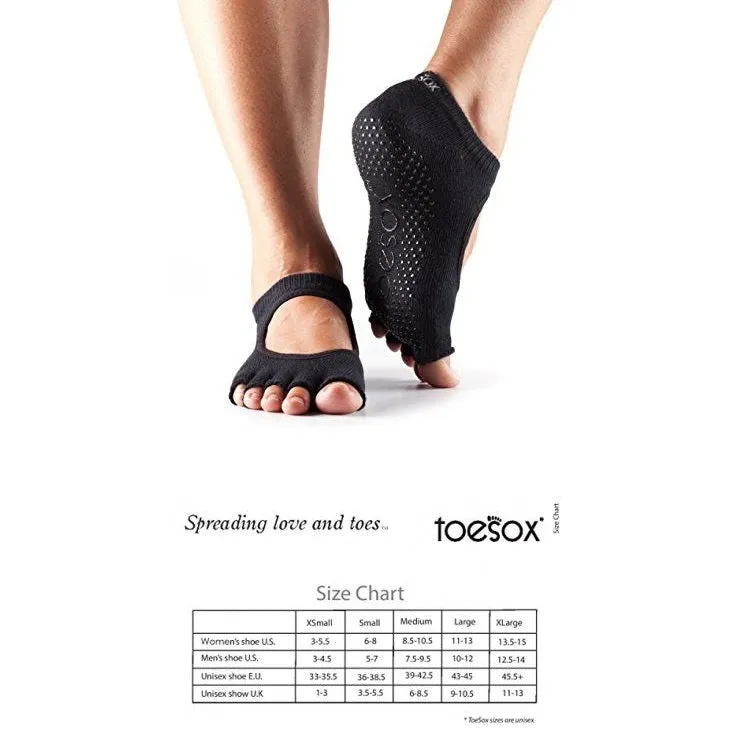 BELLA HALF TOE - BLACK