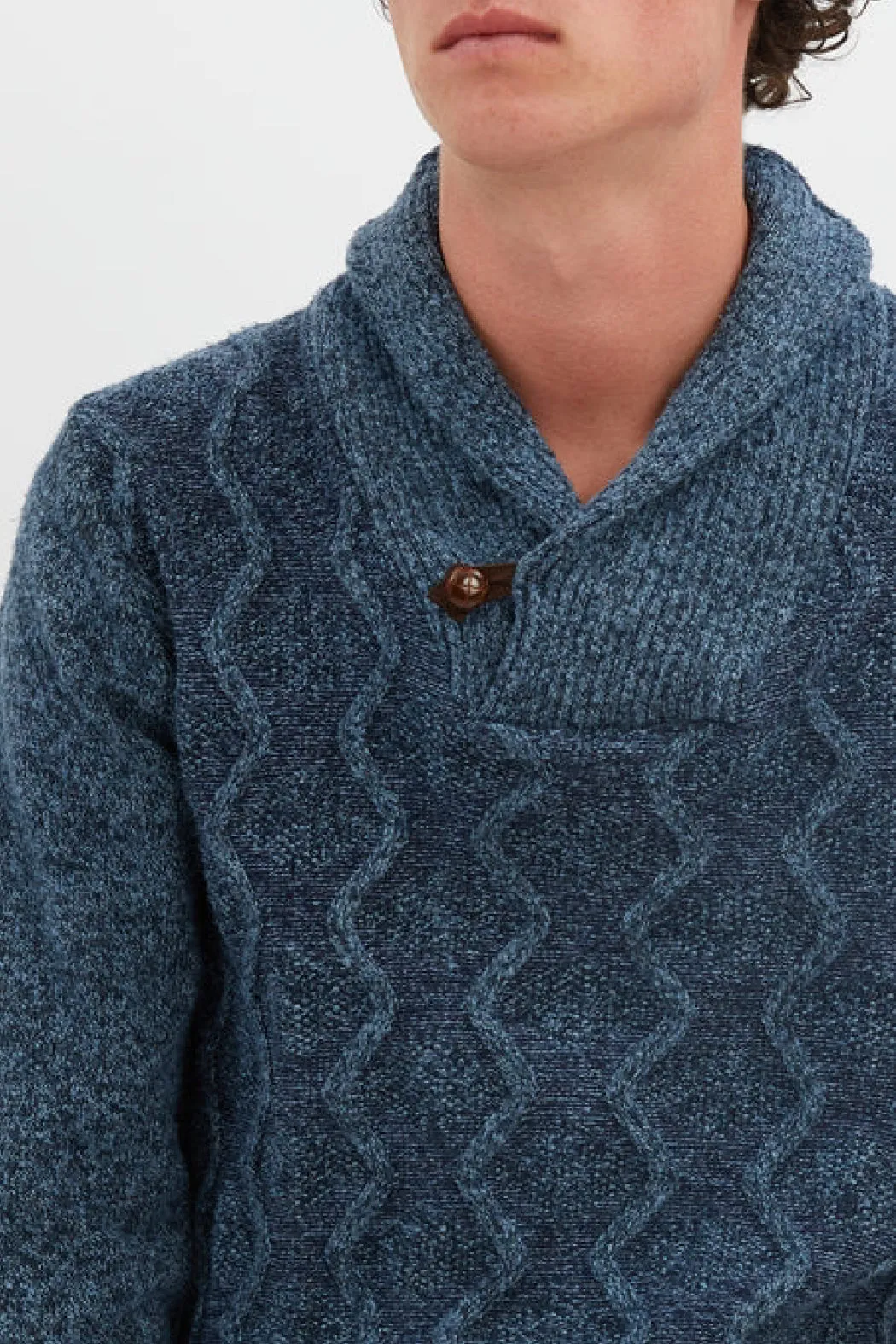 Billy Shawl Collar Sweater