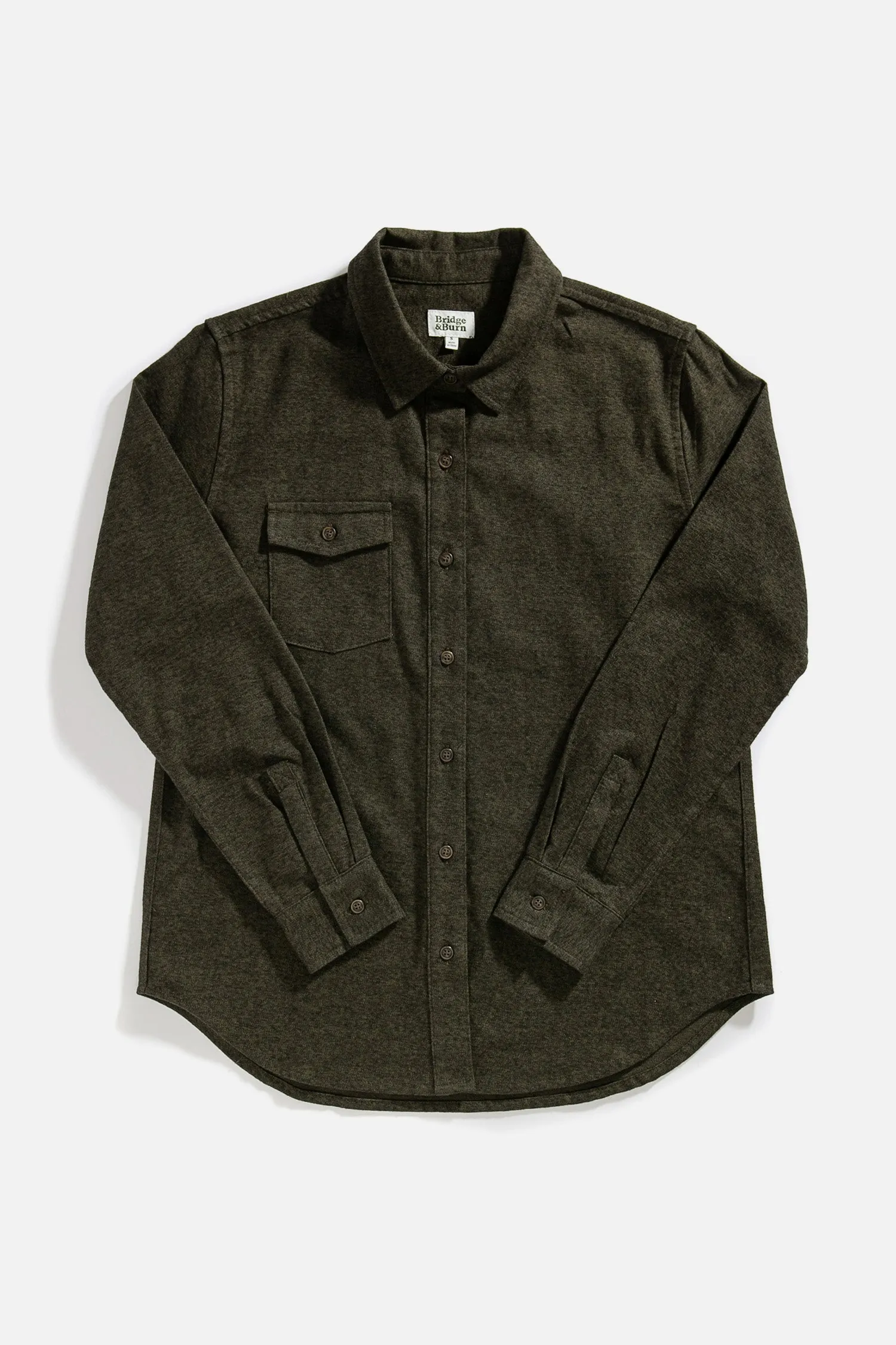 Bird Shirt / Loden