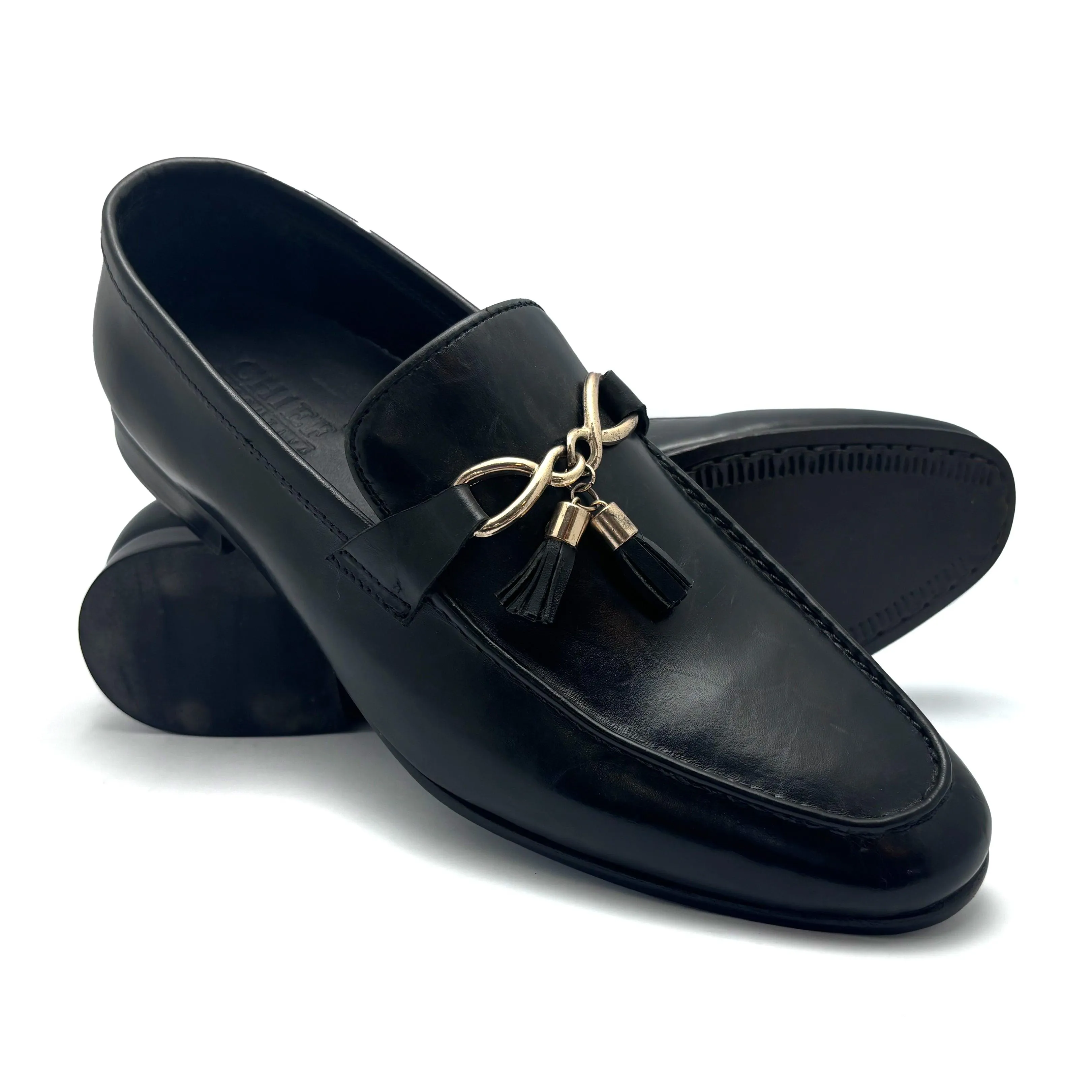 Black Casual Slip On