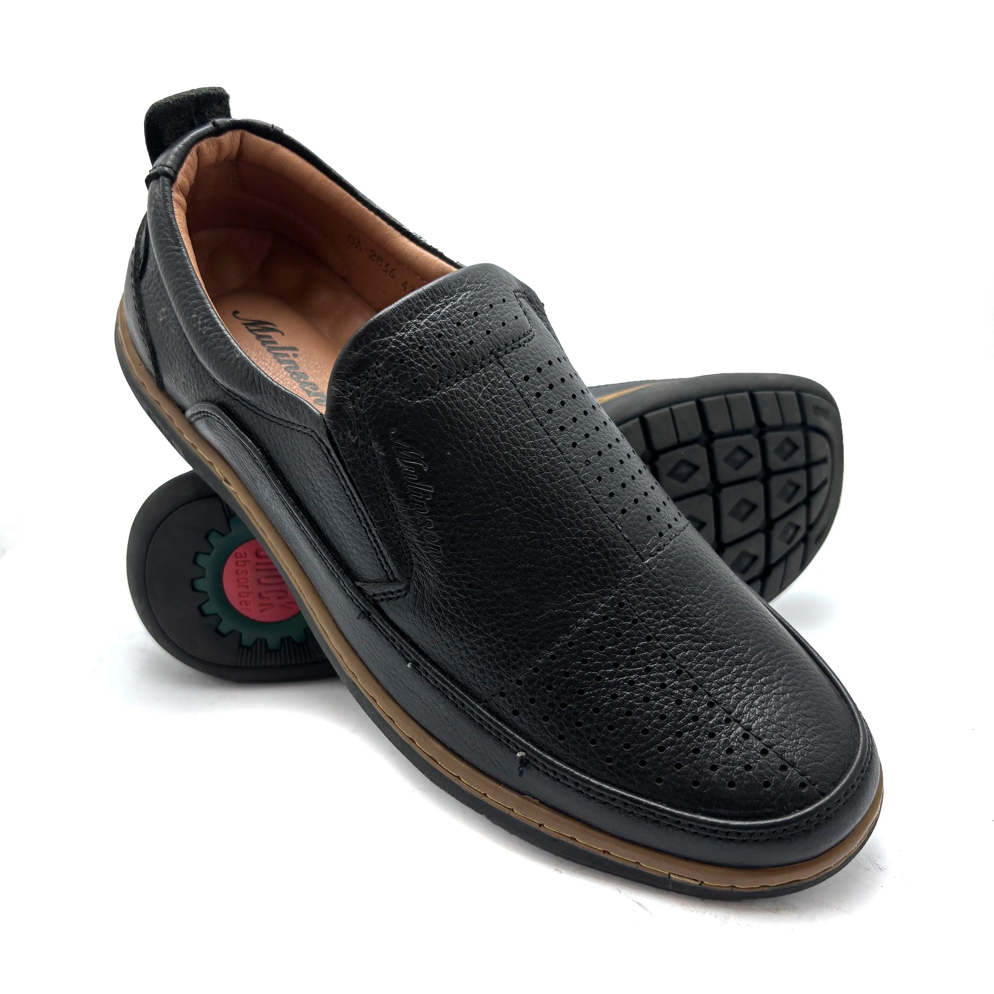 Black Casual Slip On