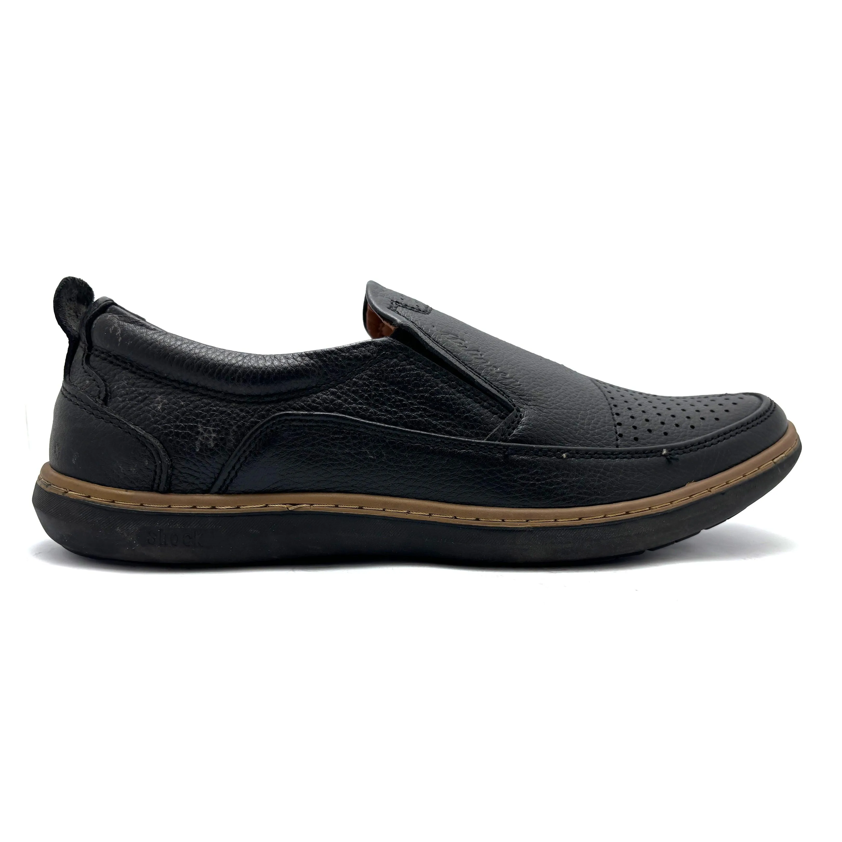 Black Casual Slip On