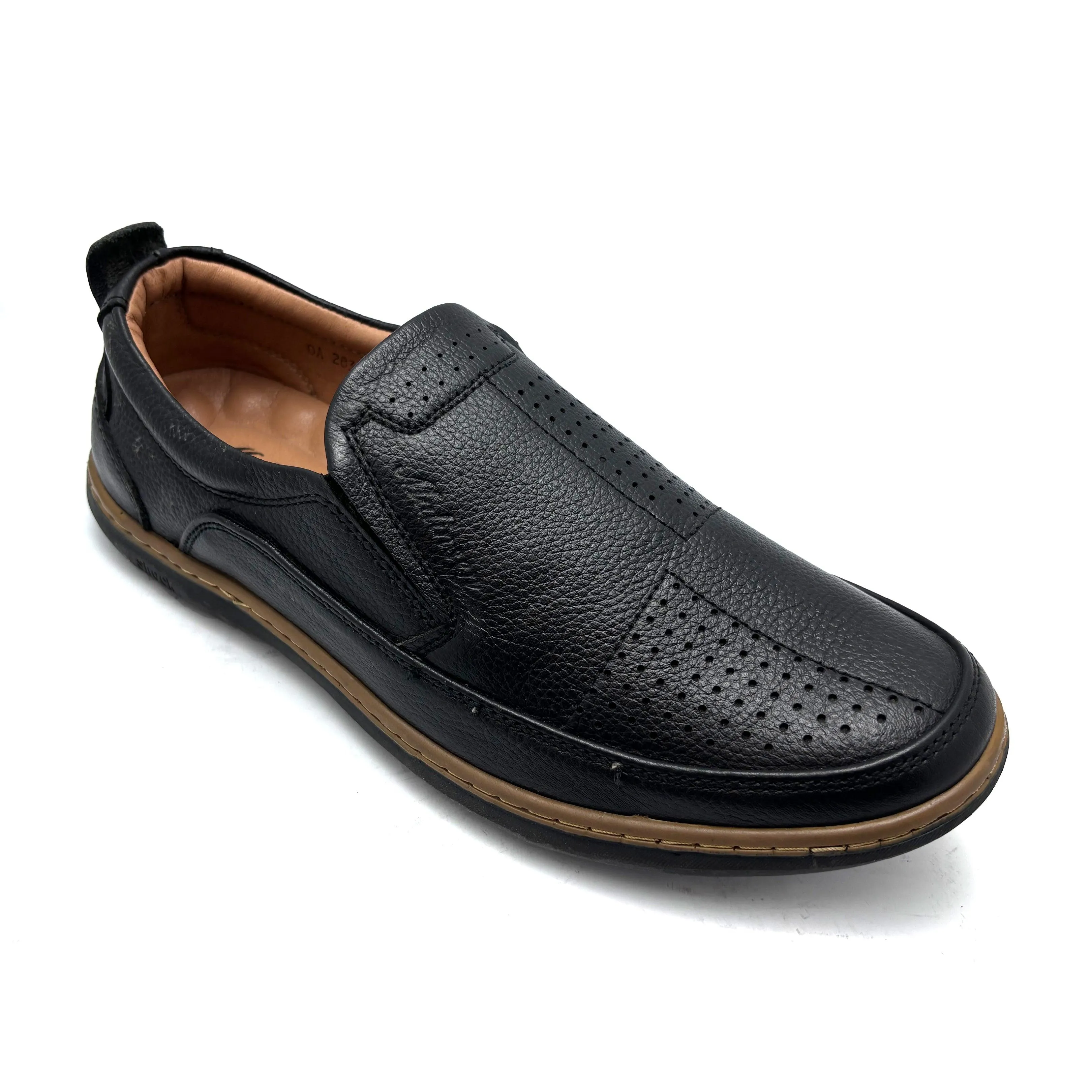 Black Casual Slip On