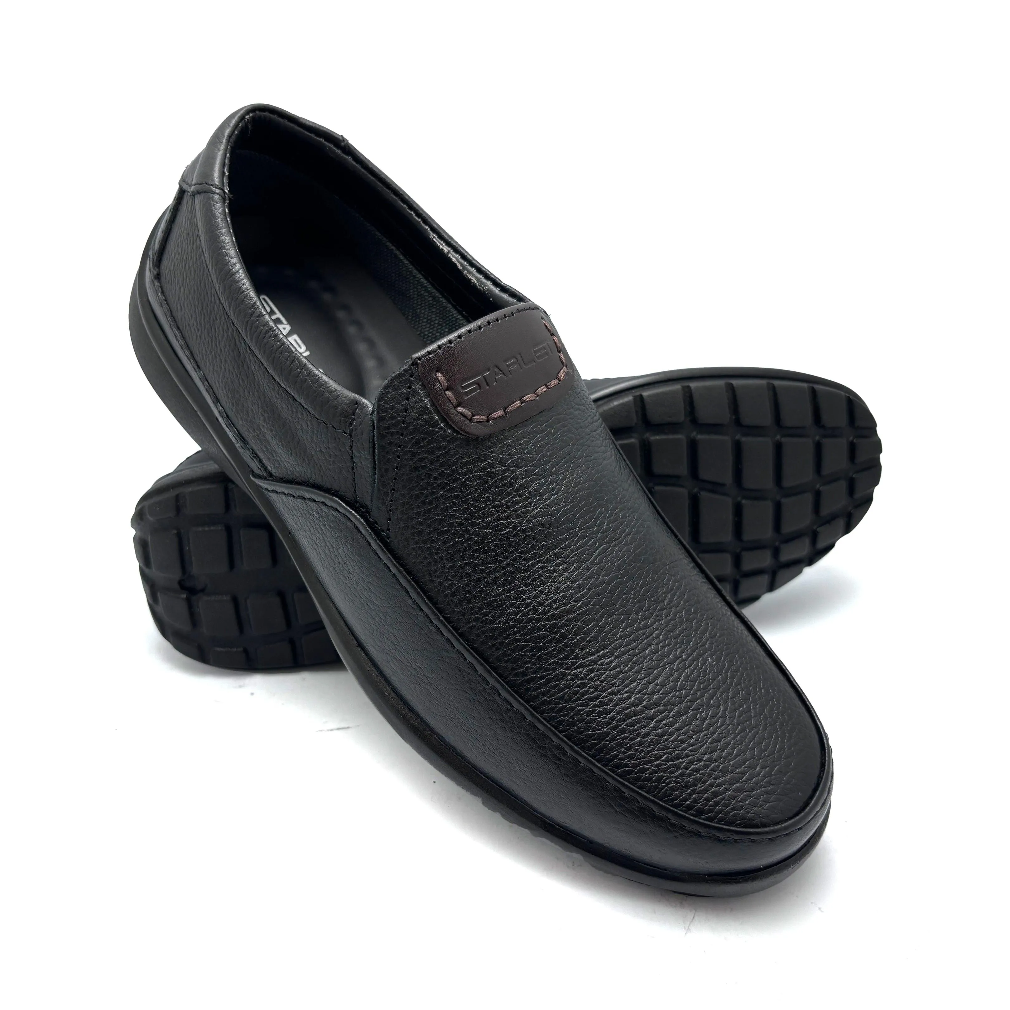 Black Casual Slip On