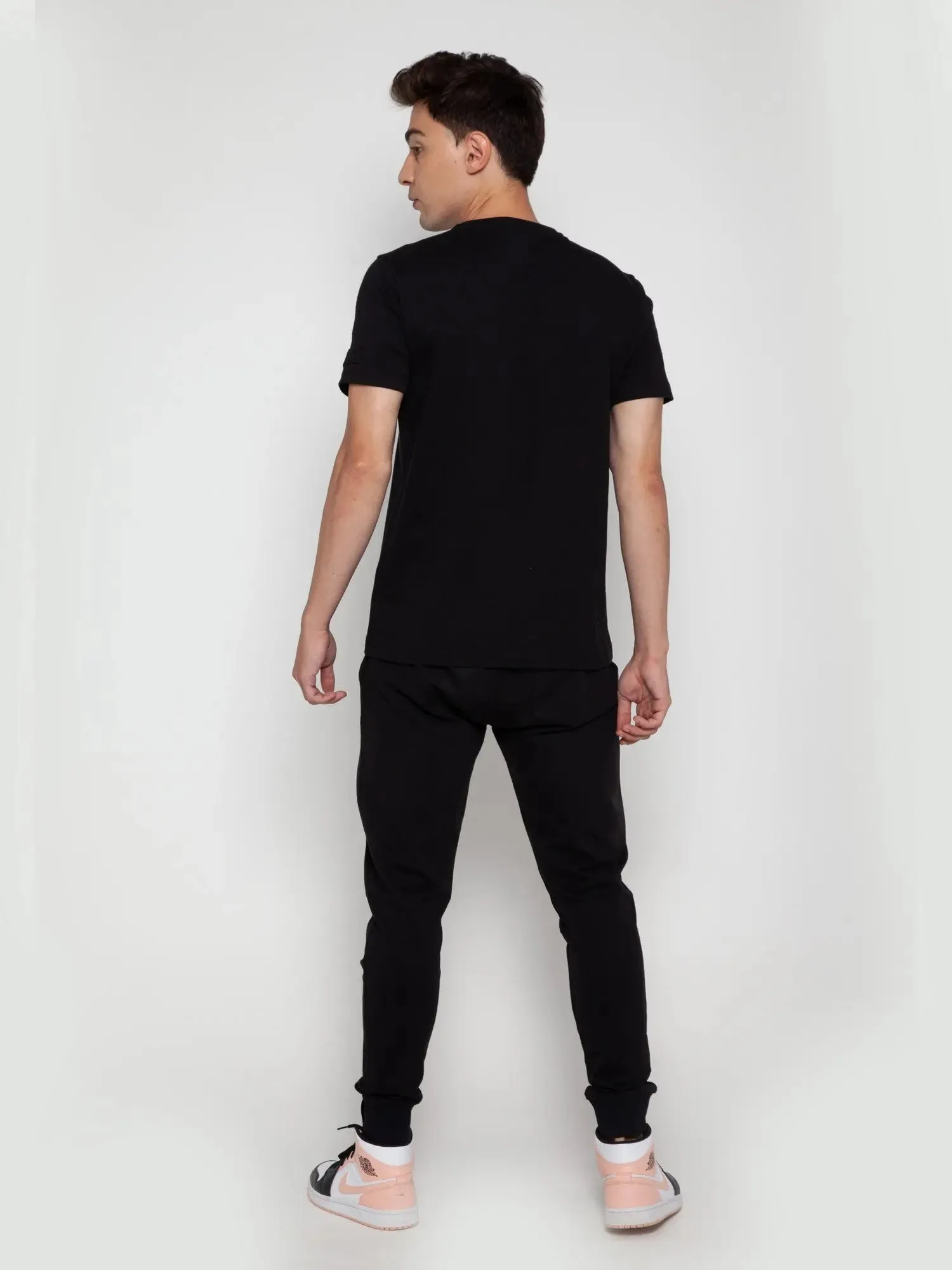 Black CAVA Embossed T-shirt