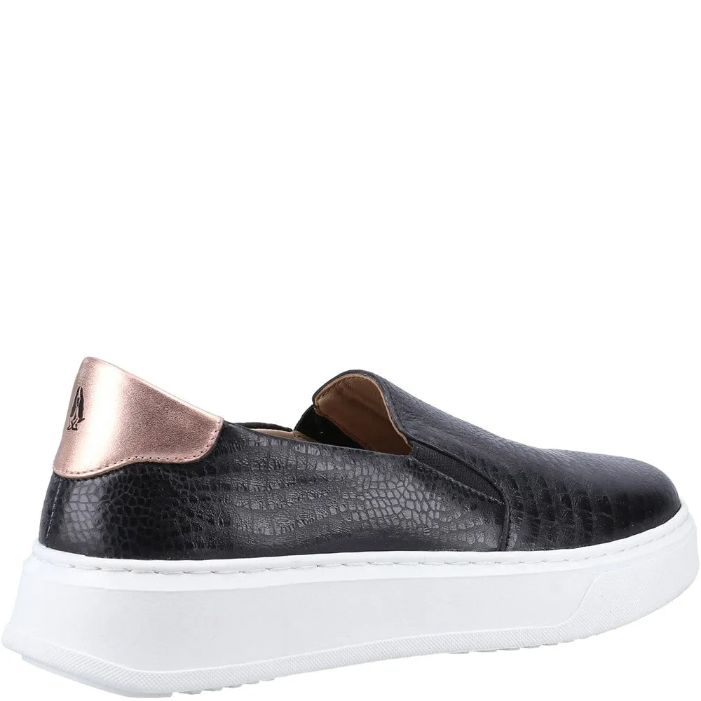 Black Corinne Slip-On Cupsole Trainers