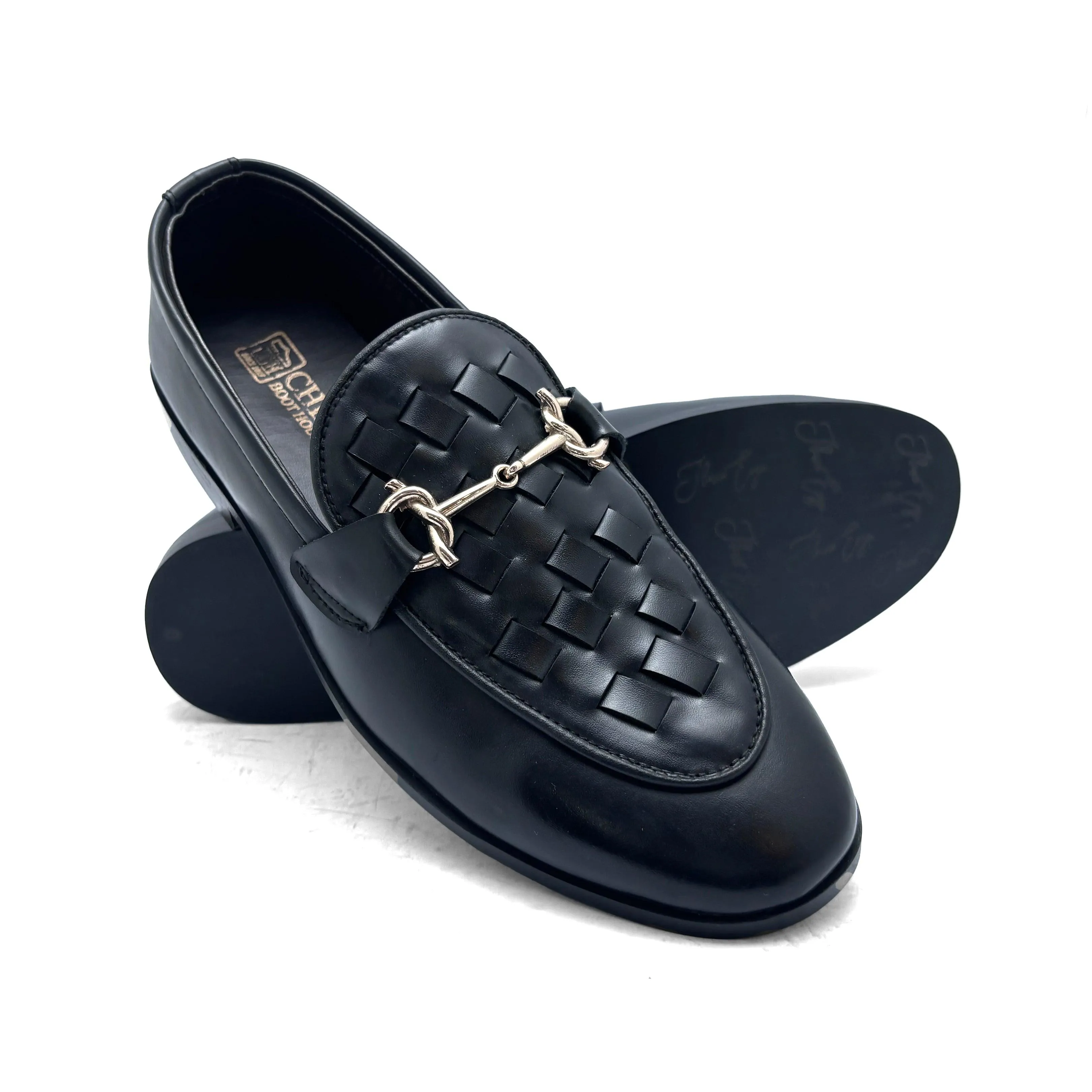 Black Formal Slip On