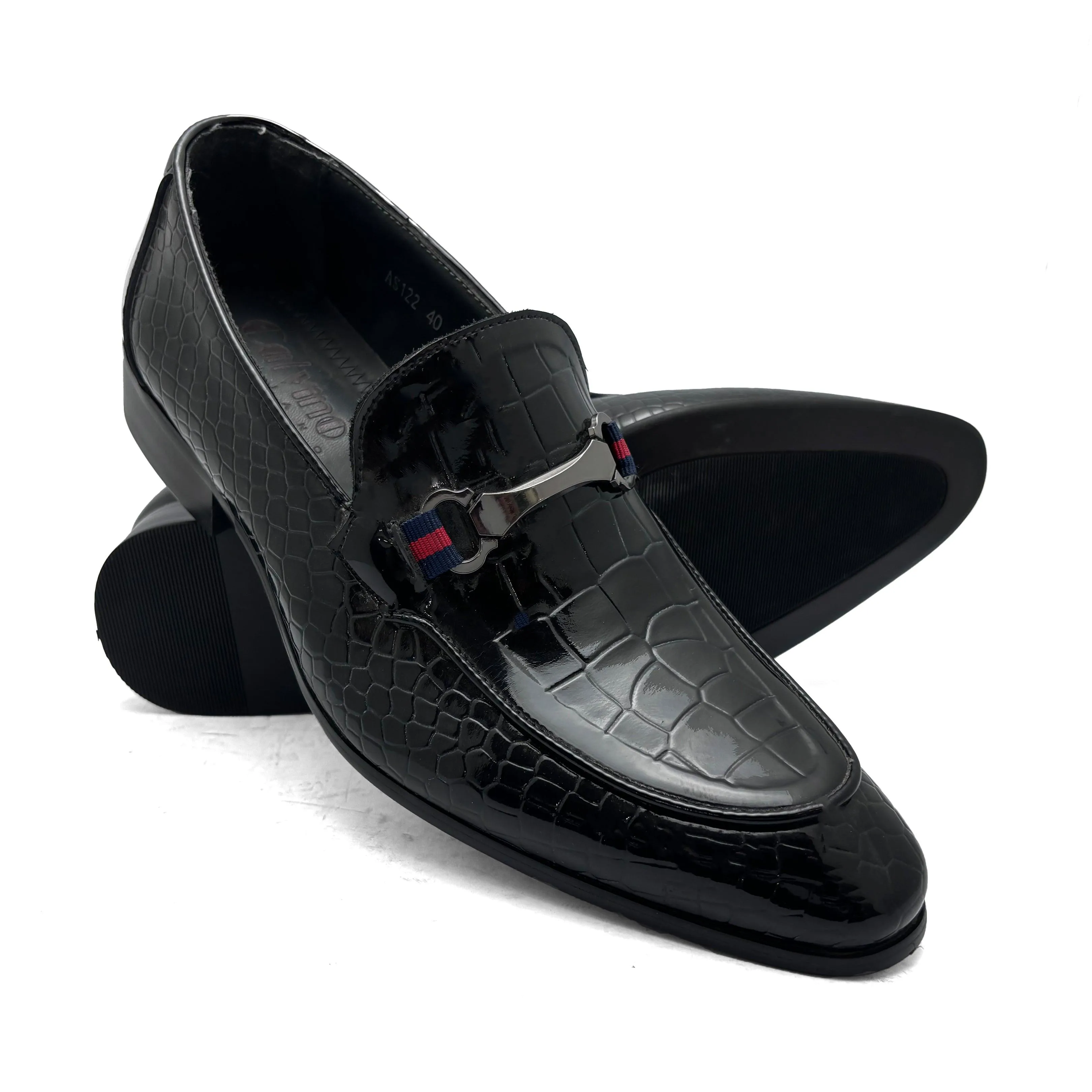 Black Formal Slip On