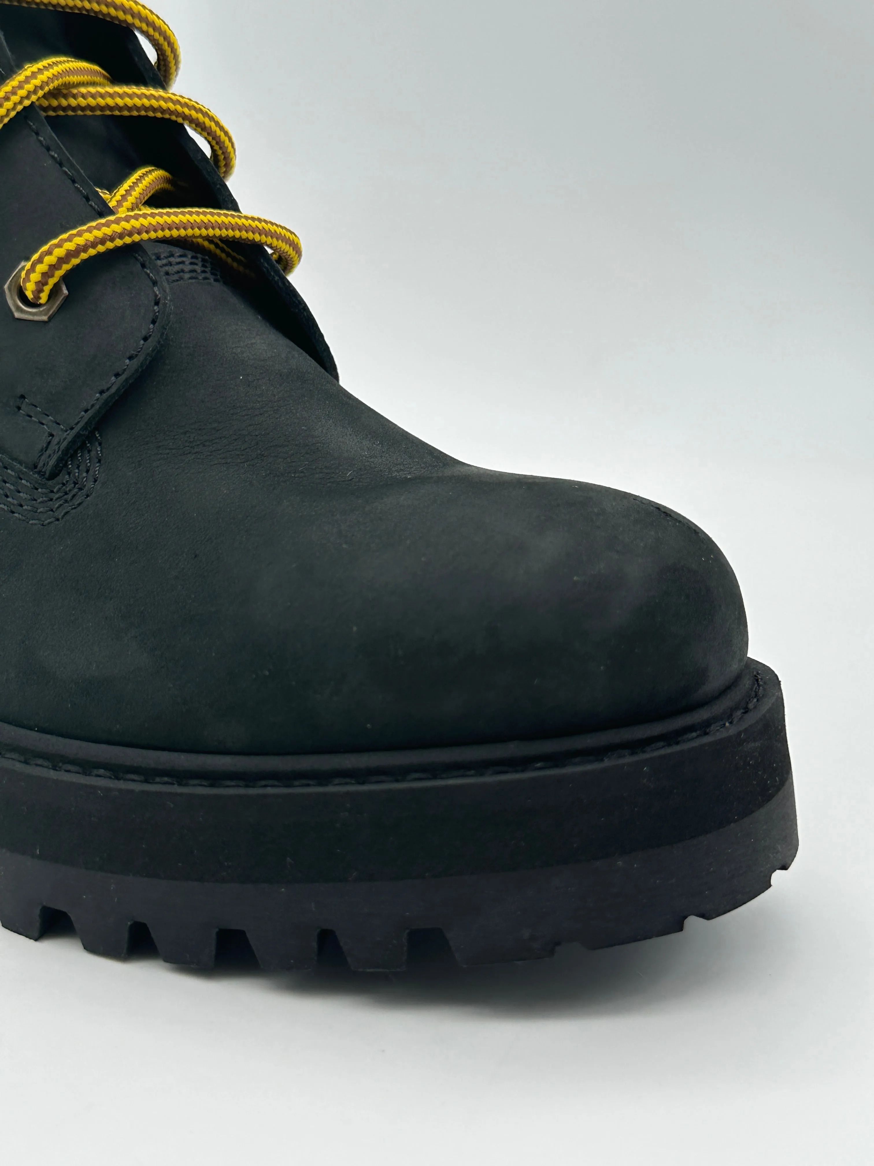 Black Logo Boots