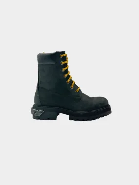 Black Logo Boots