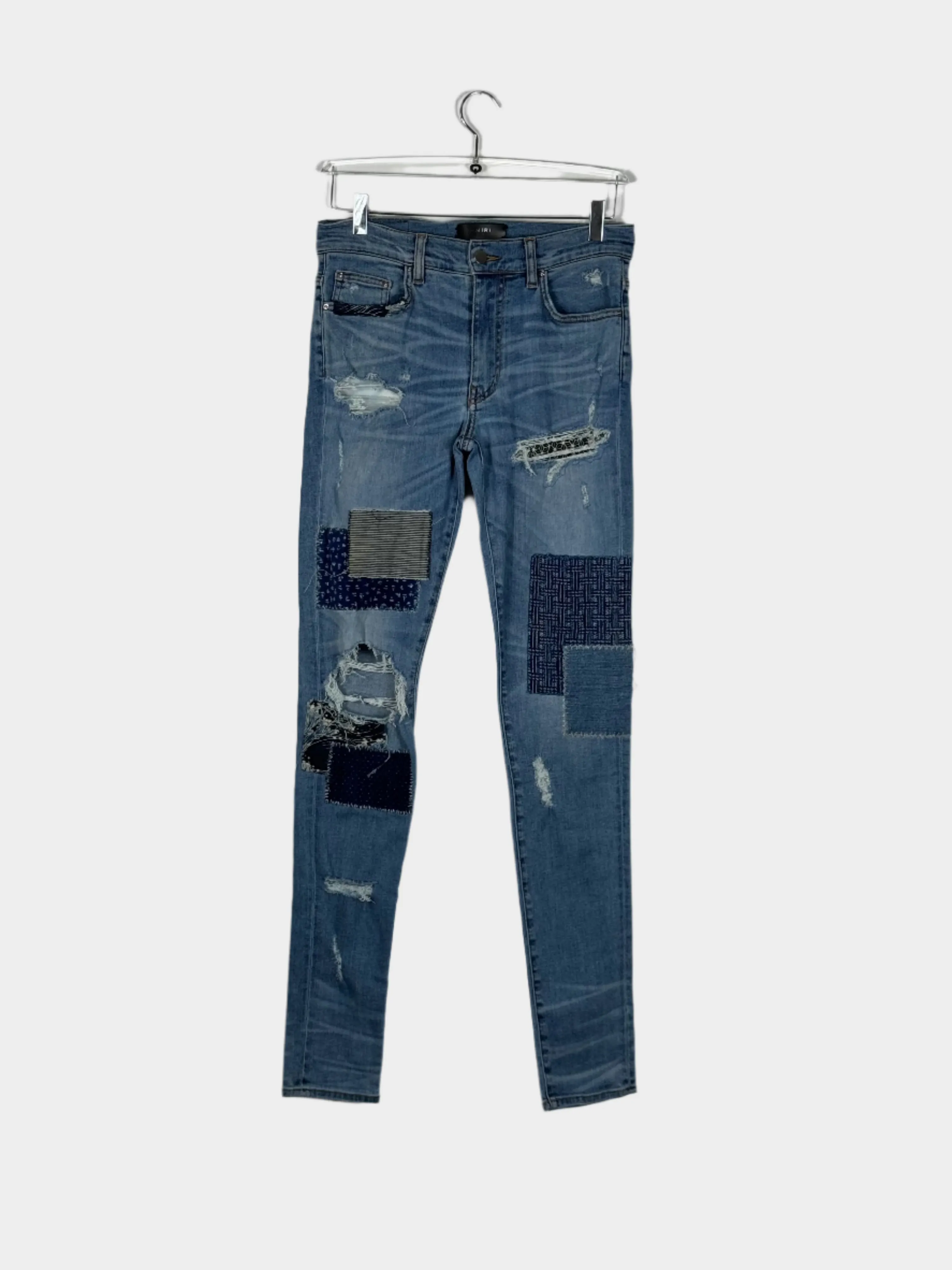 Blue Patch Jeans