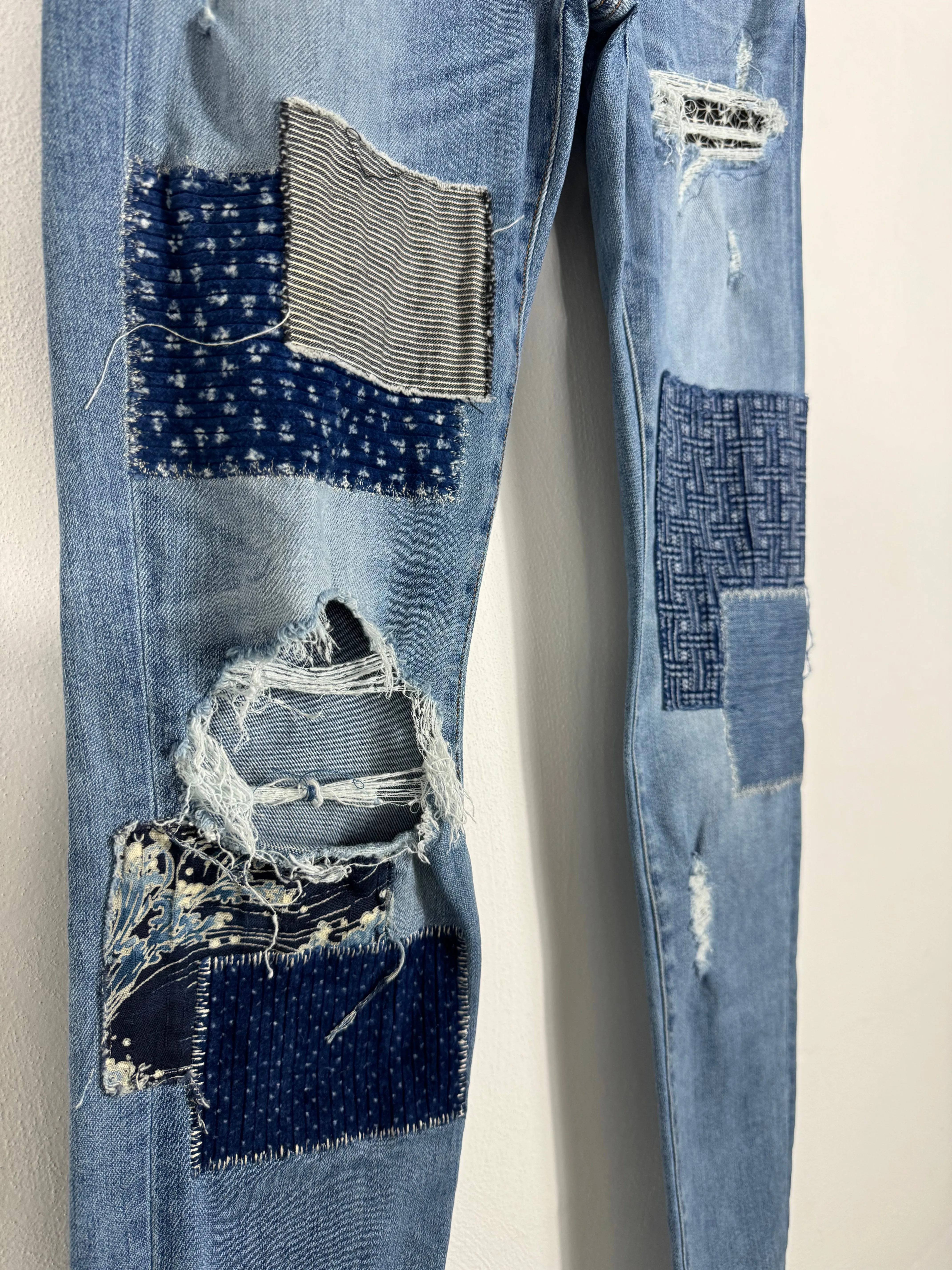 Blue Patch Jeans