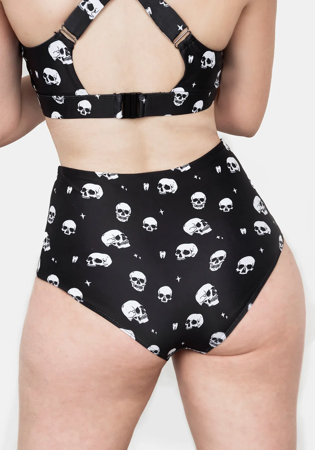 BONES HIGH WAIST SWIM BOTTOMS