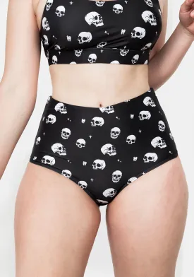 BONES HIGH WAIST SWIM BOTTOMS