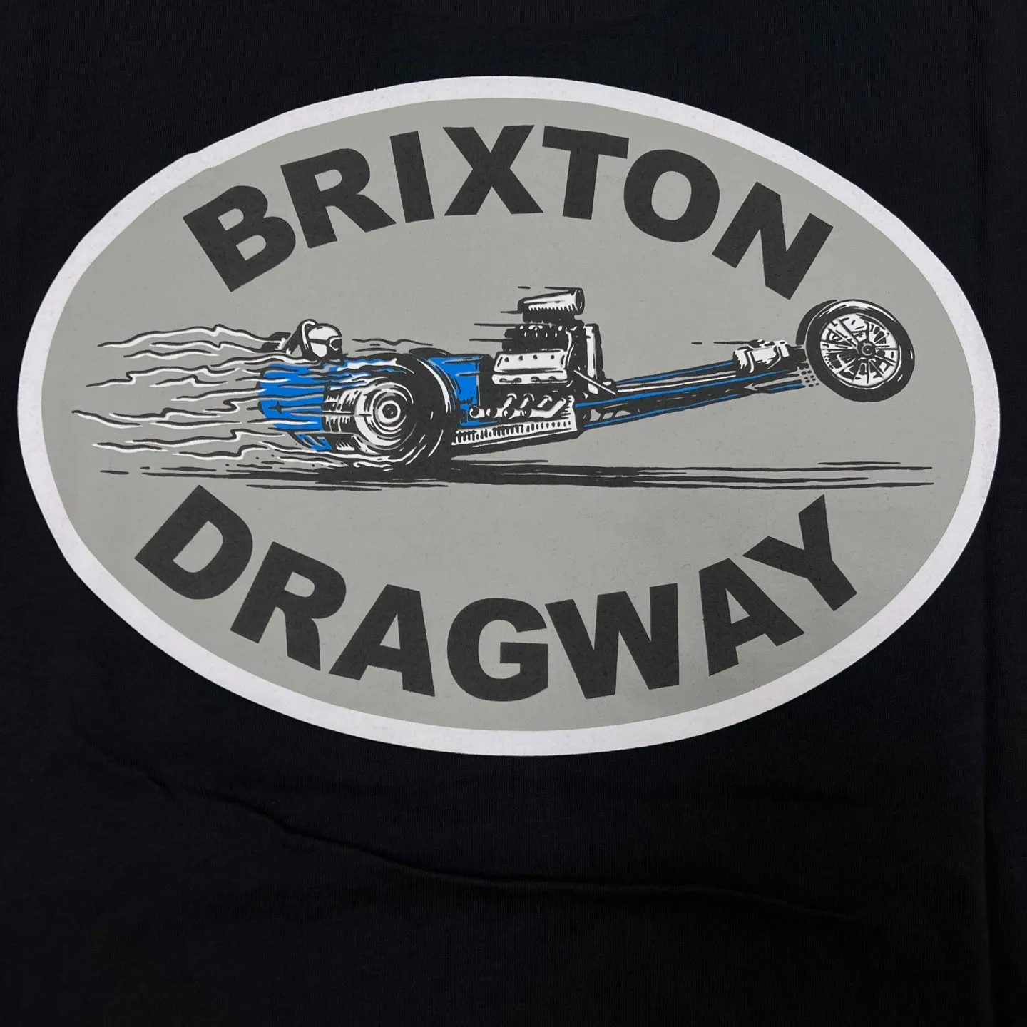 Optimized Title: Stylish BRIXTON Dragway Graphic T-Shirt