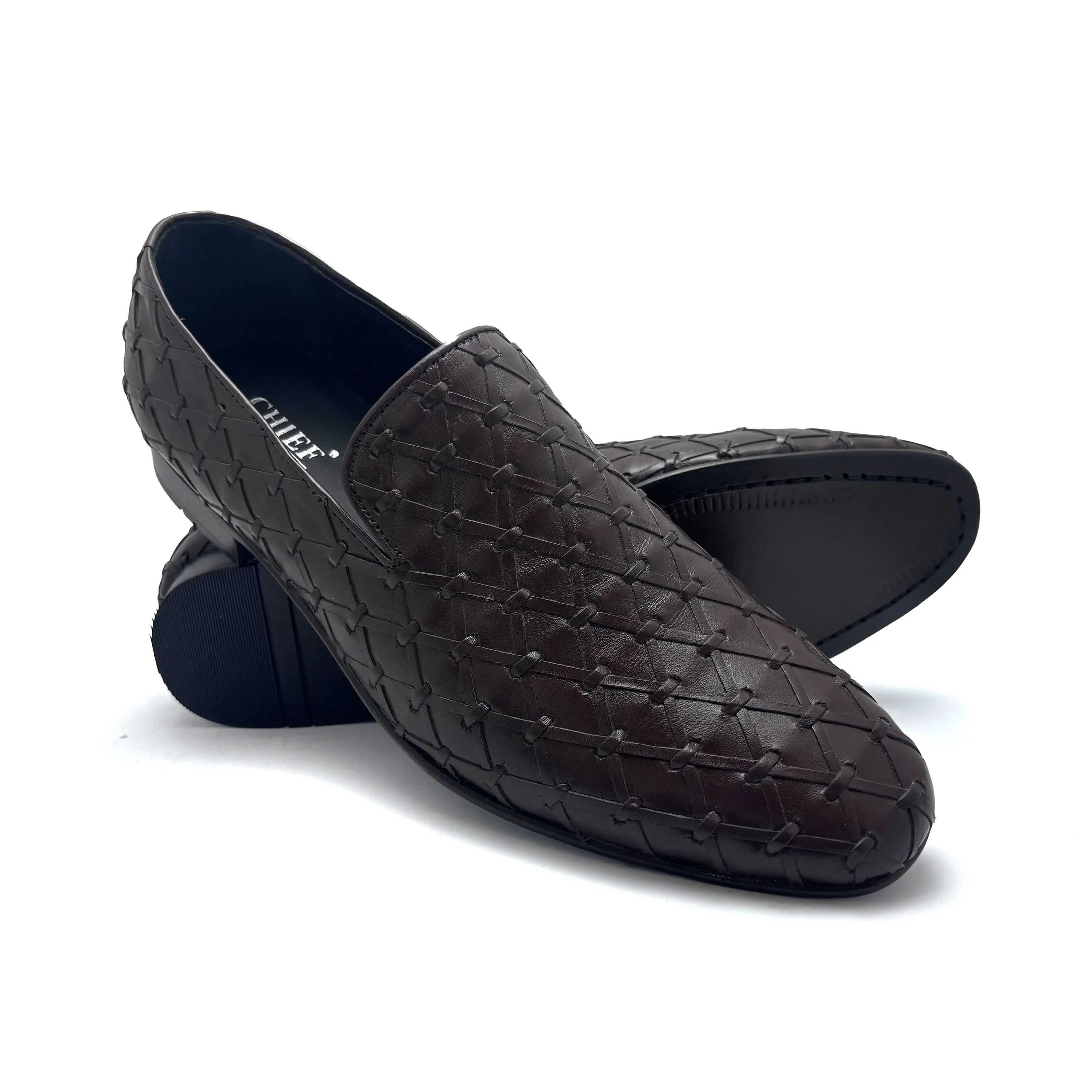 Brown Casual Slip On