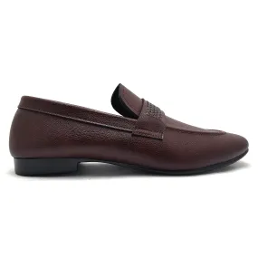 Brown Formal Slip On