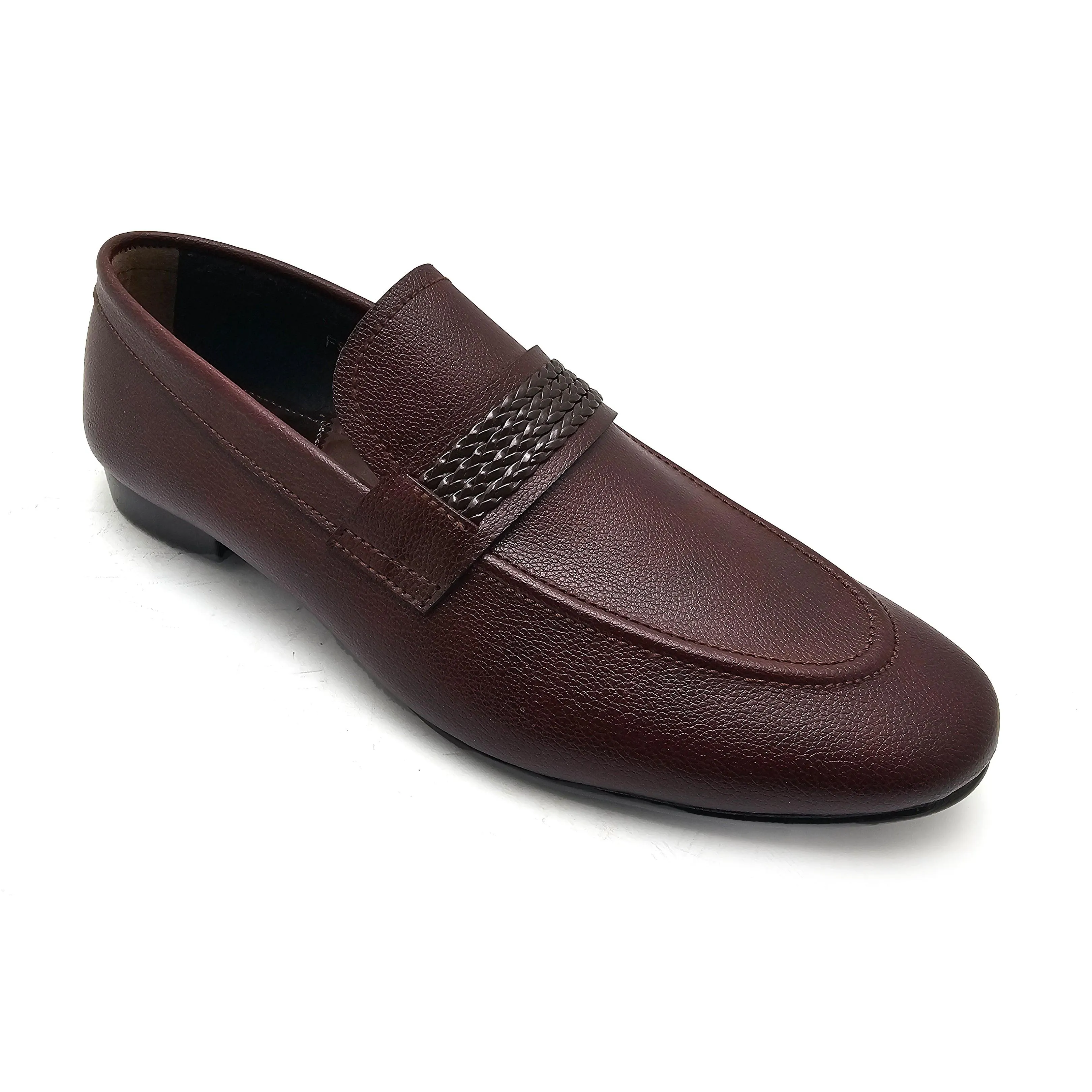 Brown Formal Slip On