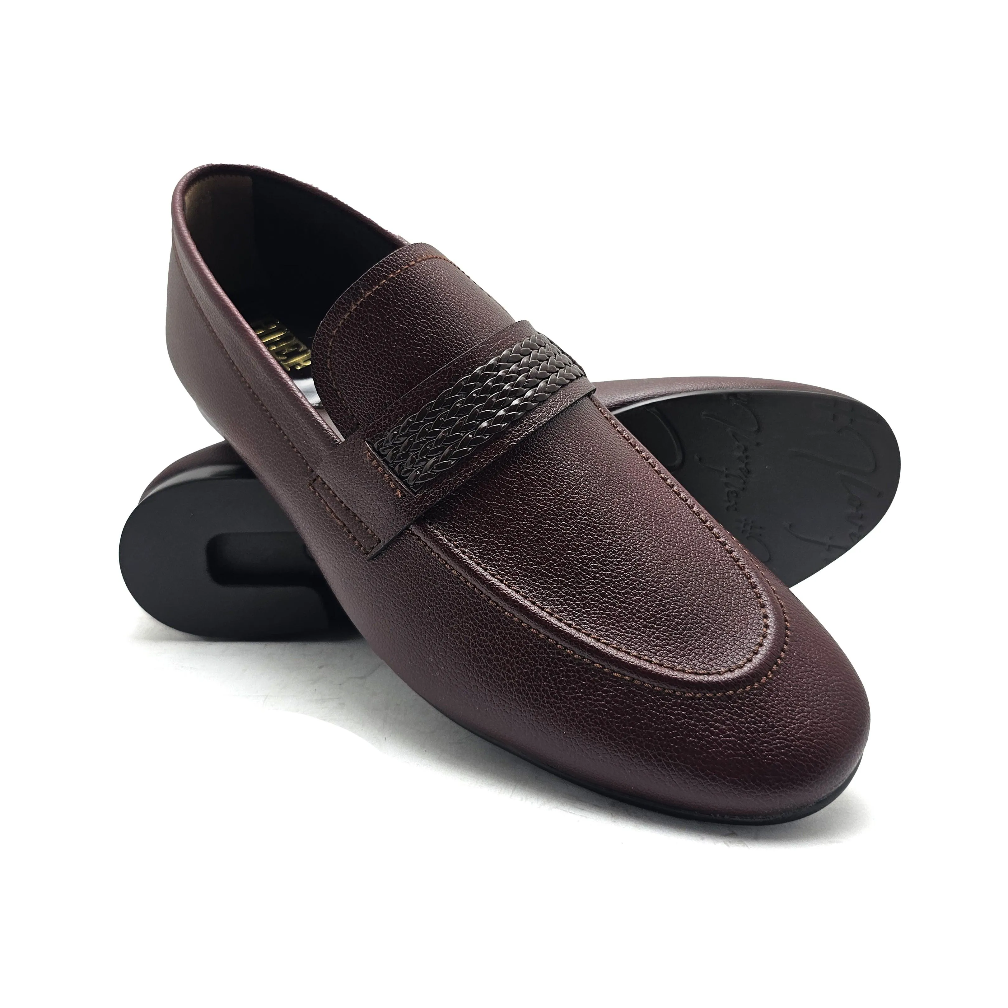 Brown Formal Slip On