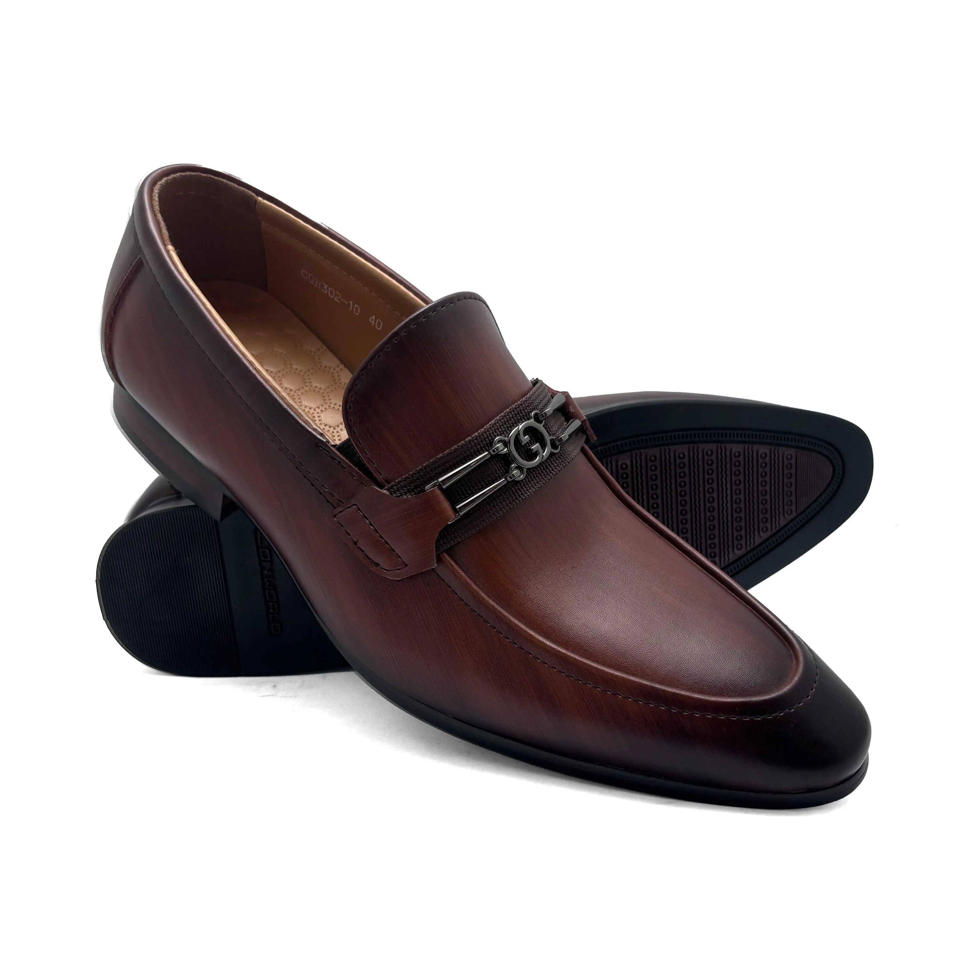 Brown Formal Slip On