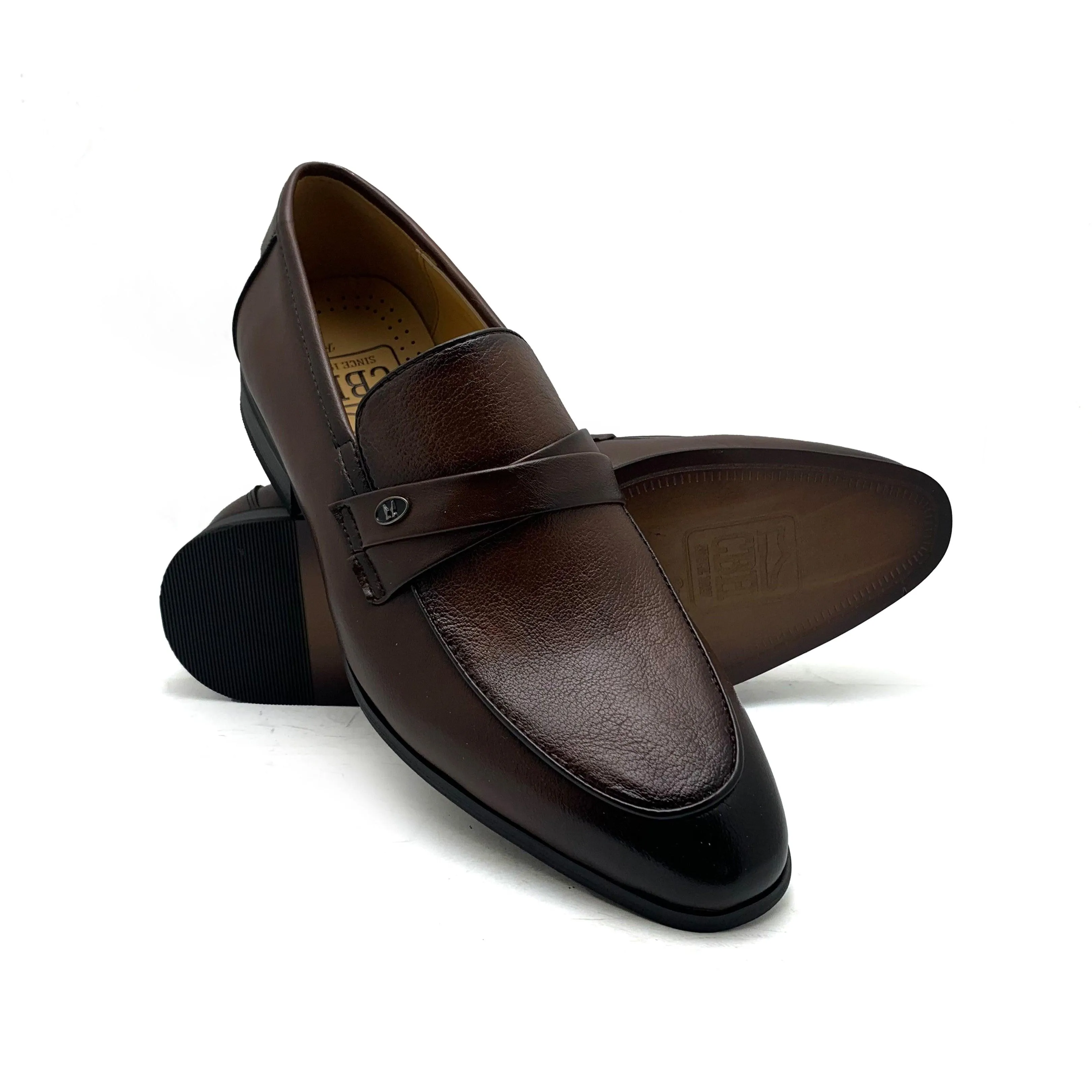 Brown Formal Slip On