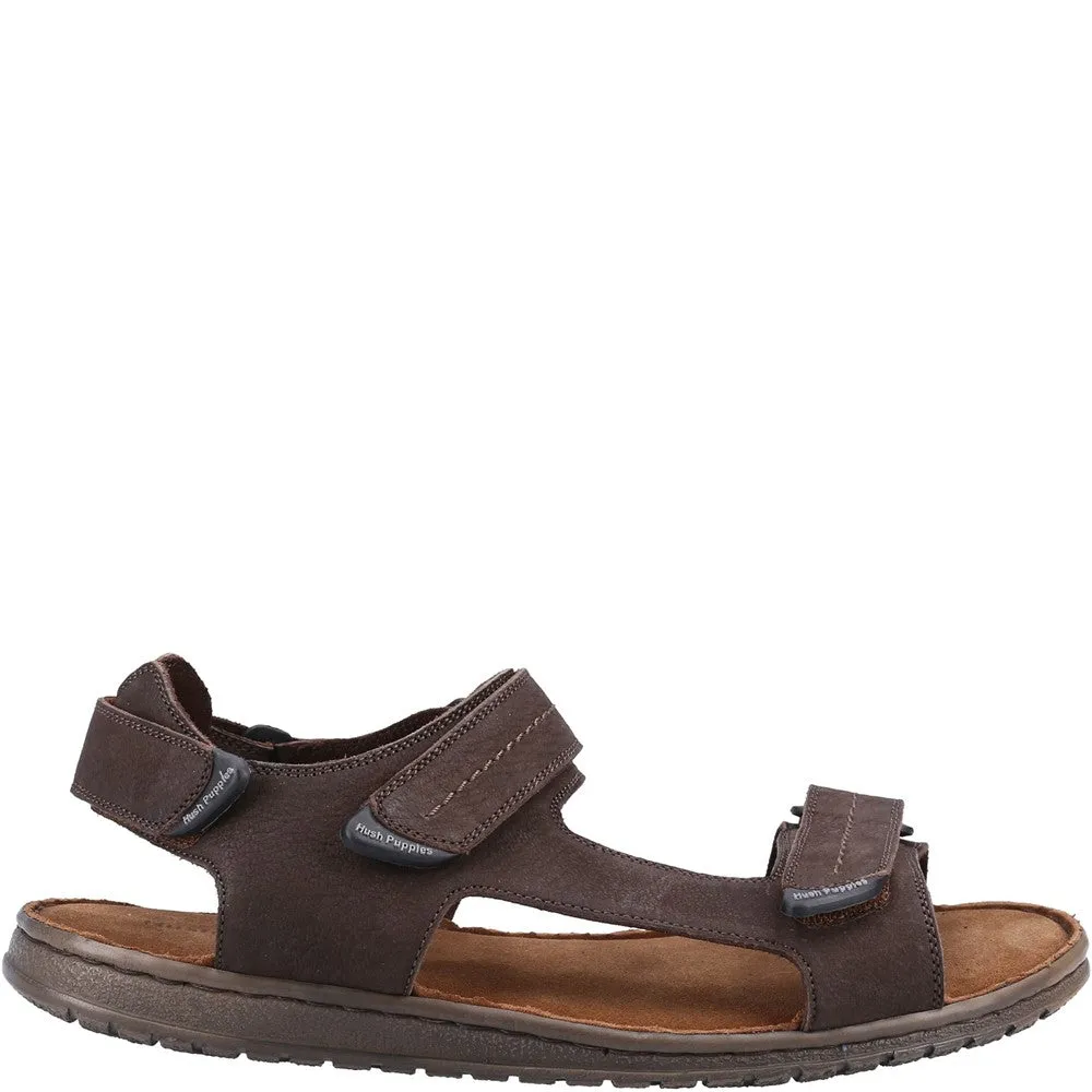 Brown Neville Quarter Strap Sandals