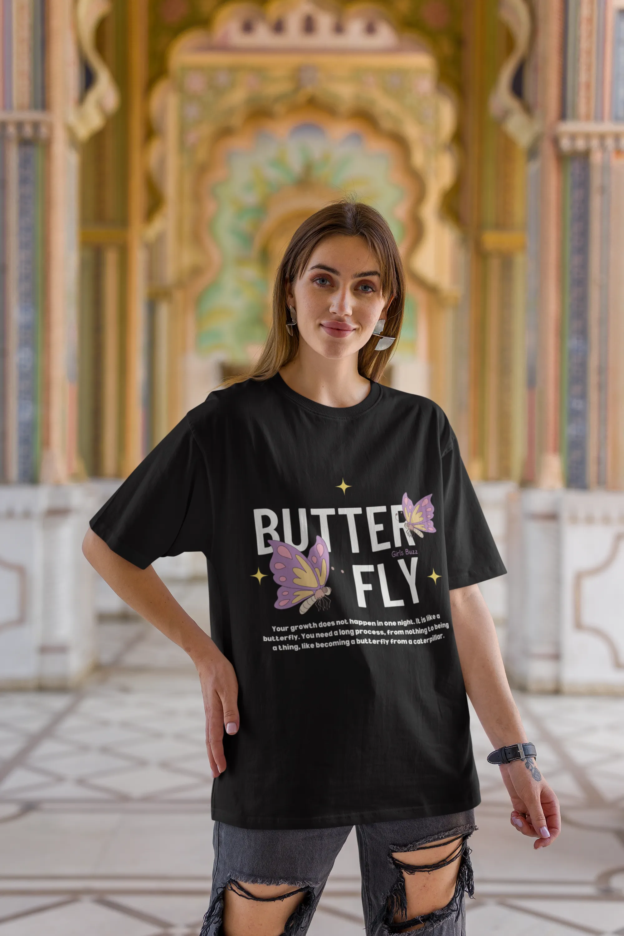 Butterfly Oversized T-shirt