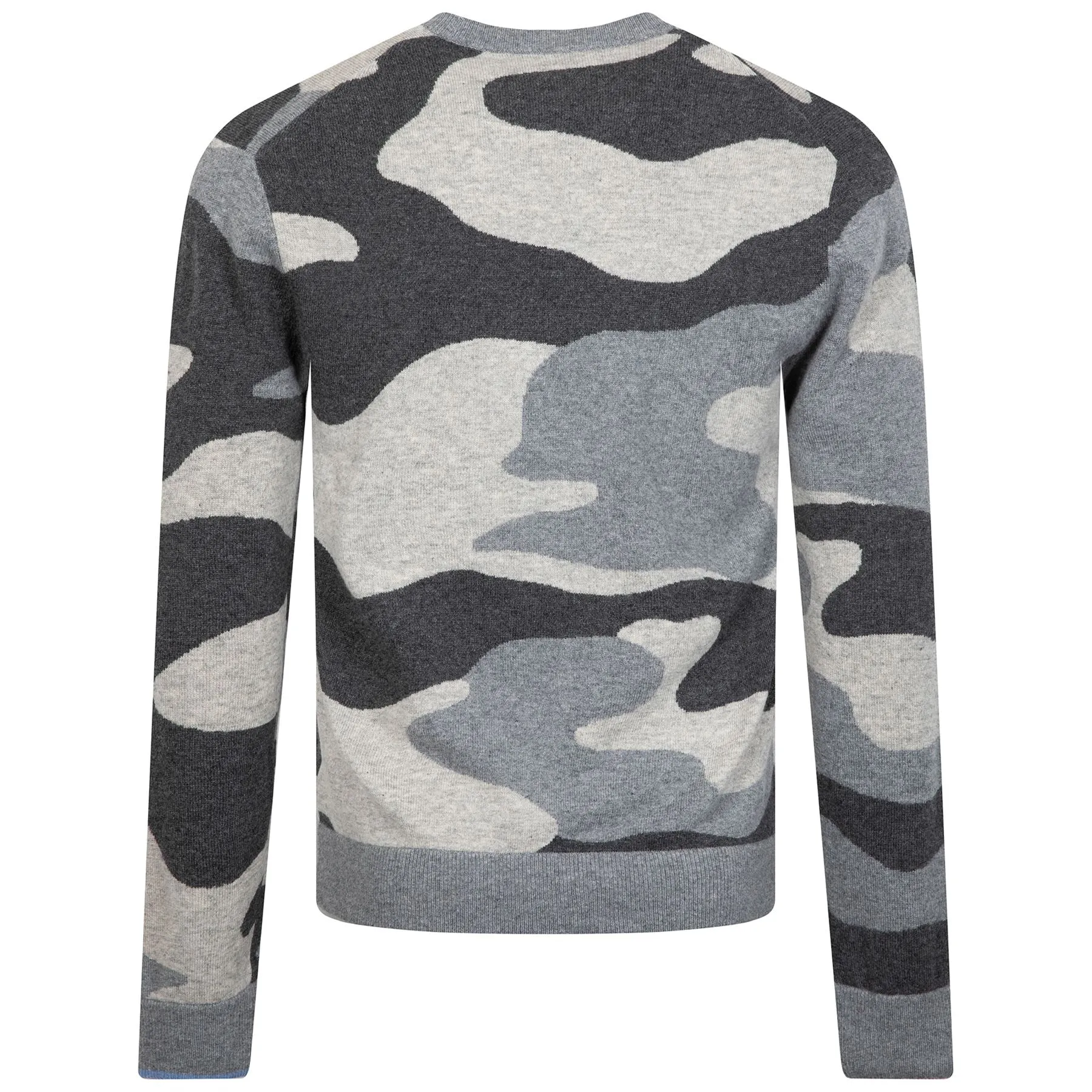 Camoscape Tomahawk Sweater Smoke Heather - AW23