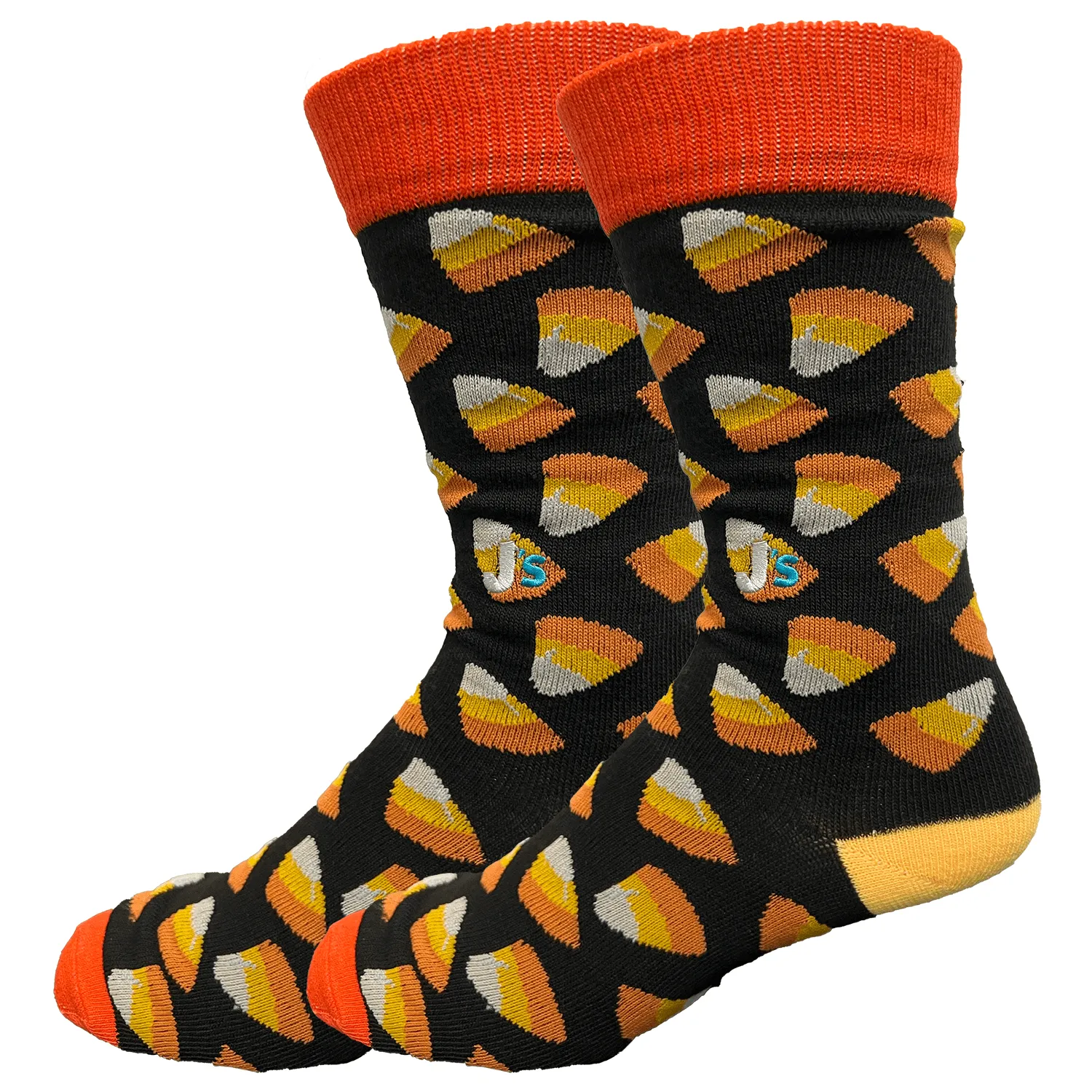 Candy Corn Men's Crew Socks