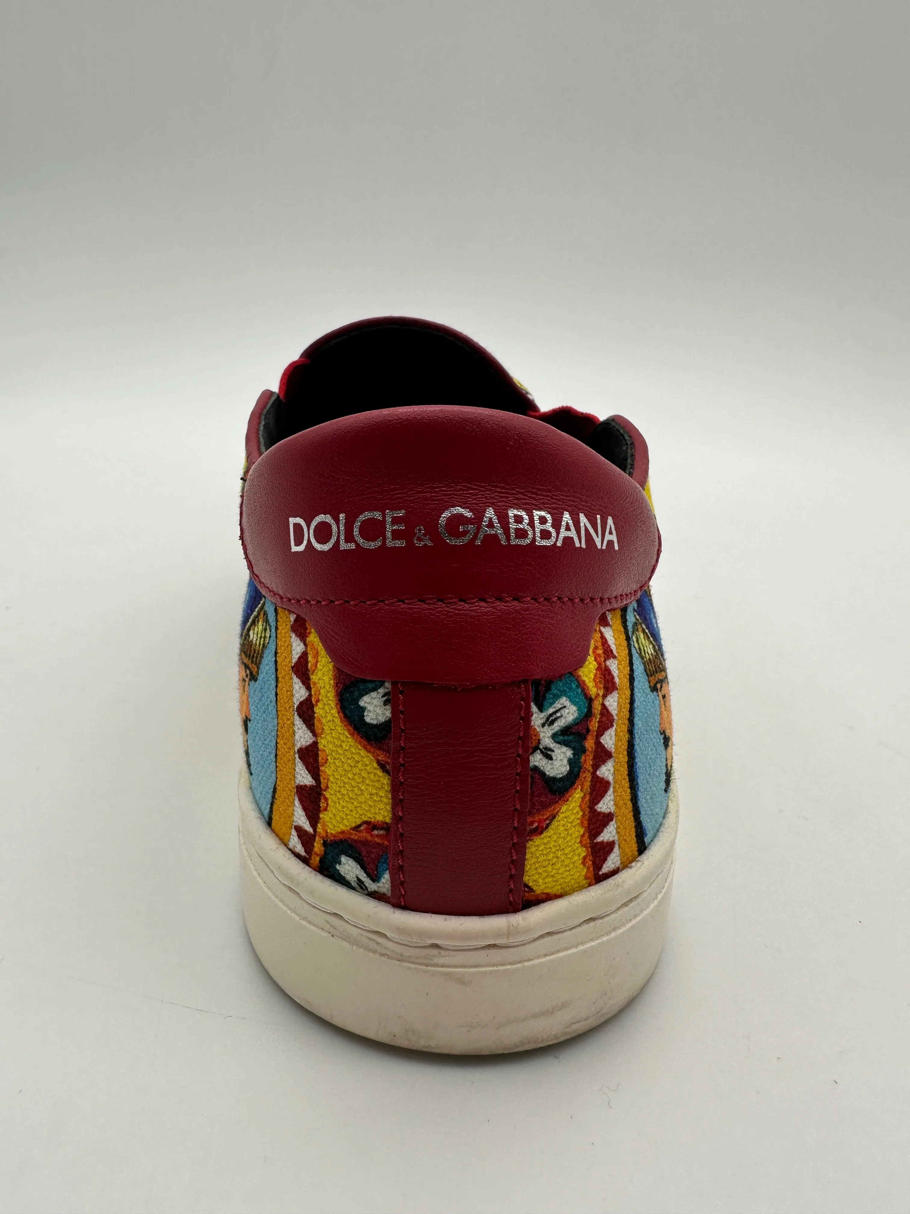 Canvas Oriental Print Sneakers