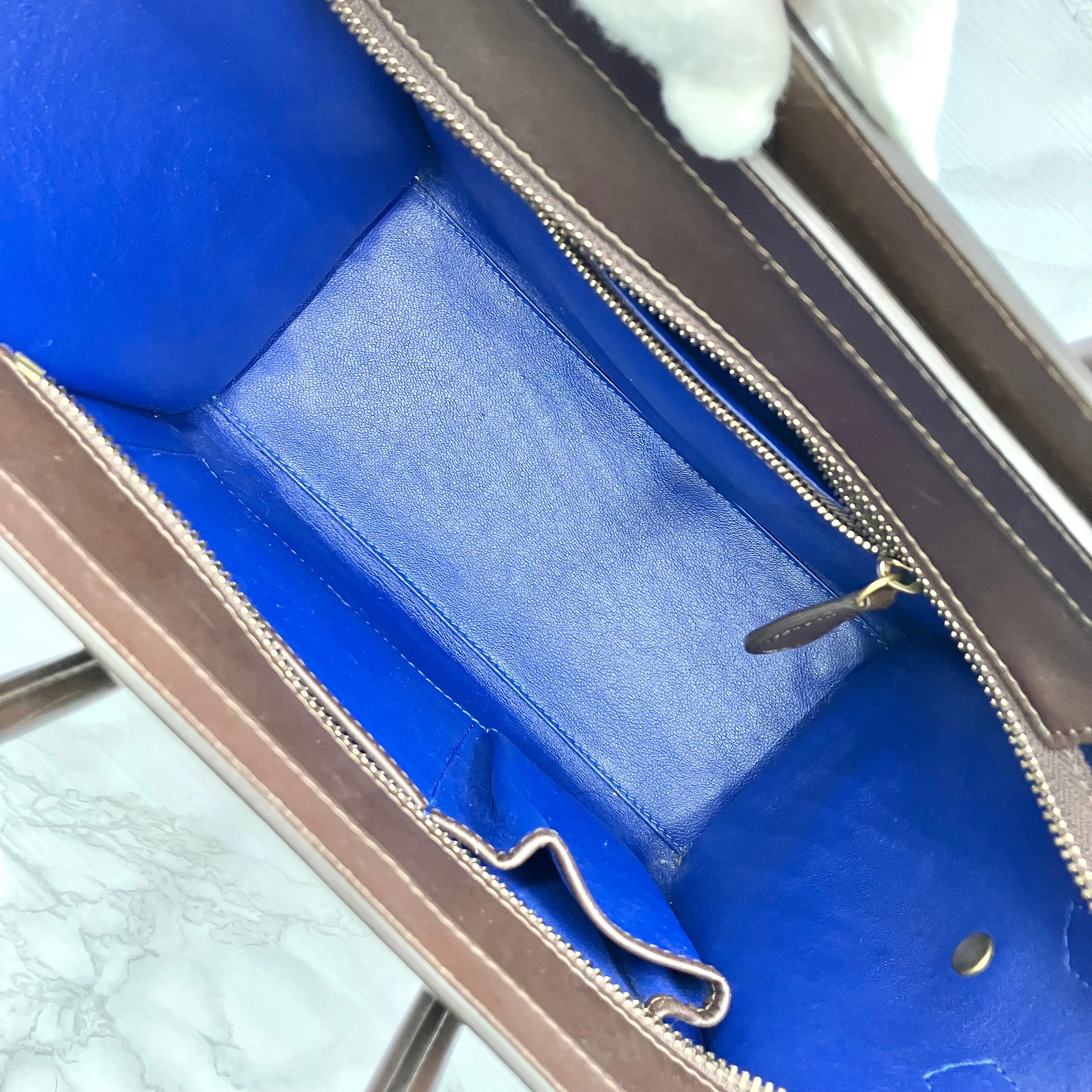 CELINE Luggage Micro Shopper