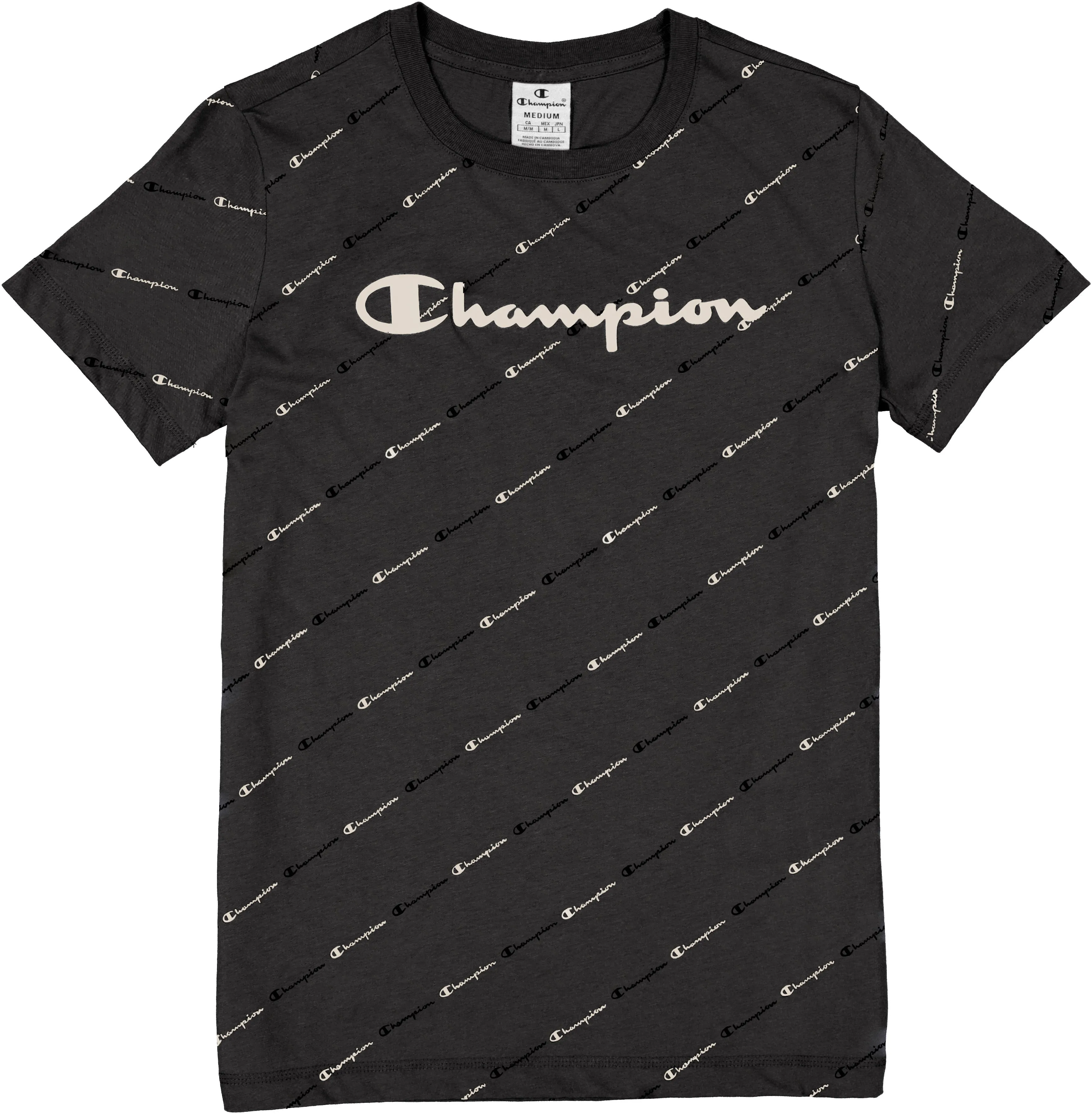 Champion - Legacy Allover-Print W T-Shirt 113224 black