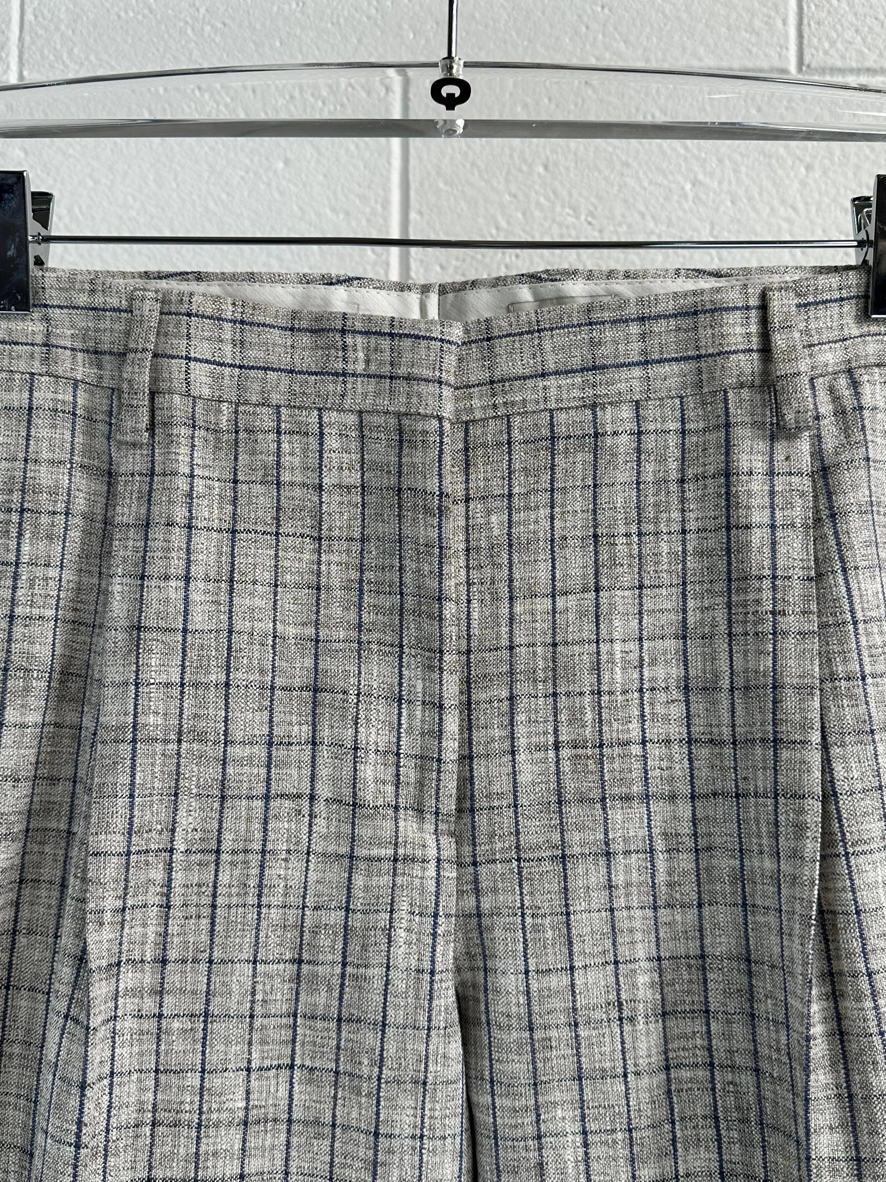 Checked Trousers